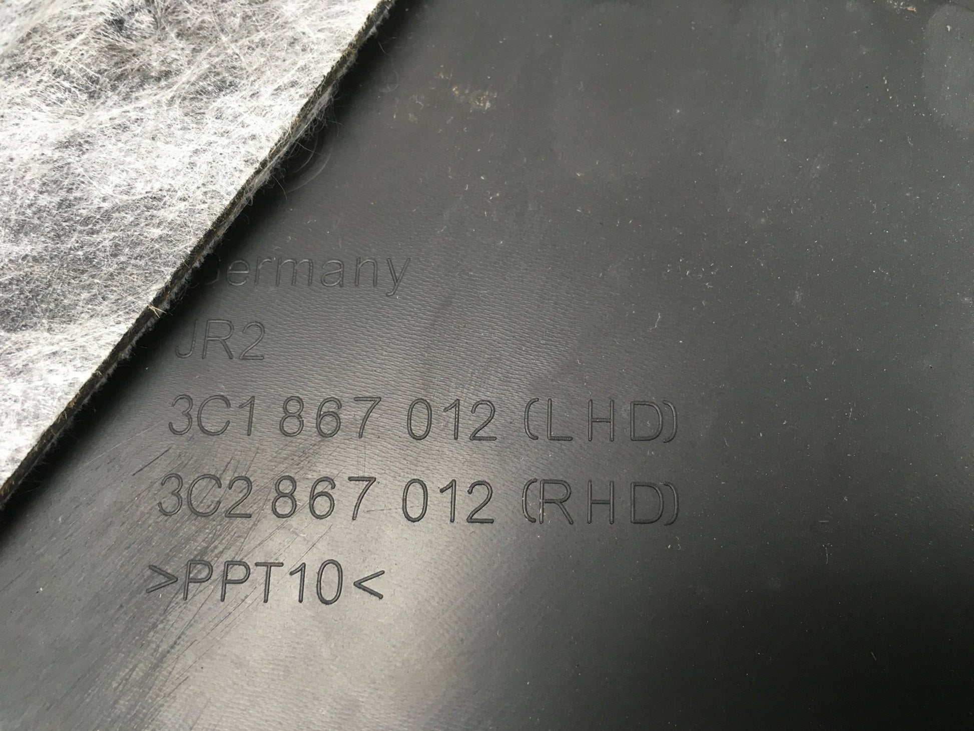 Panel Puerta del dcha VW Passat B6 3C - 3C1867012