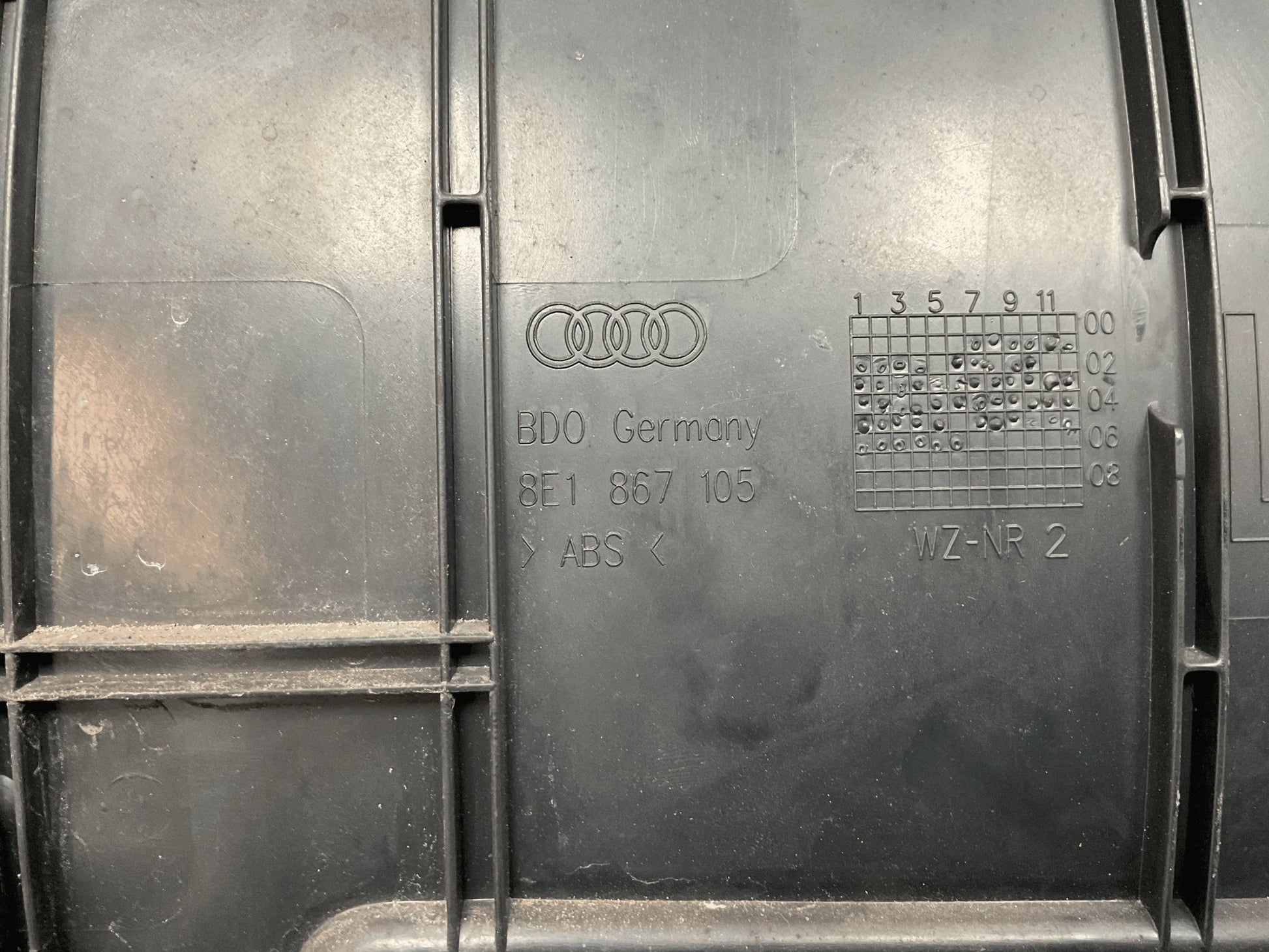 Panel Puerta del izq Audi A4 8E - 8E1867105