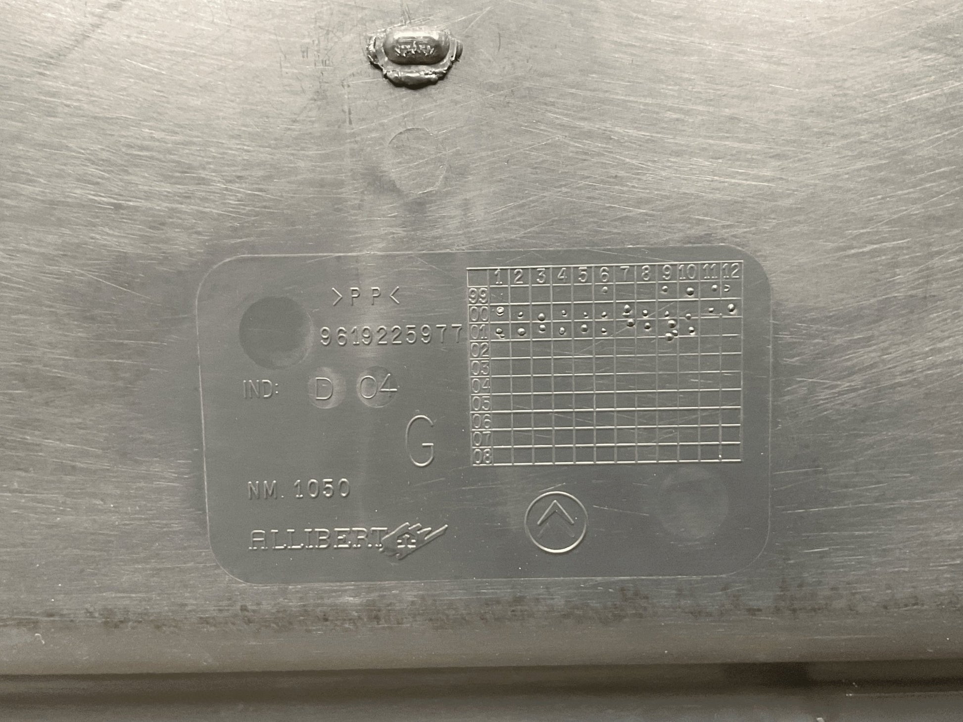 Panel Puerta del izq Berlingo Partner 9619225977 - 9619225977