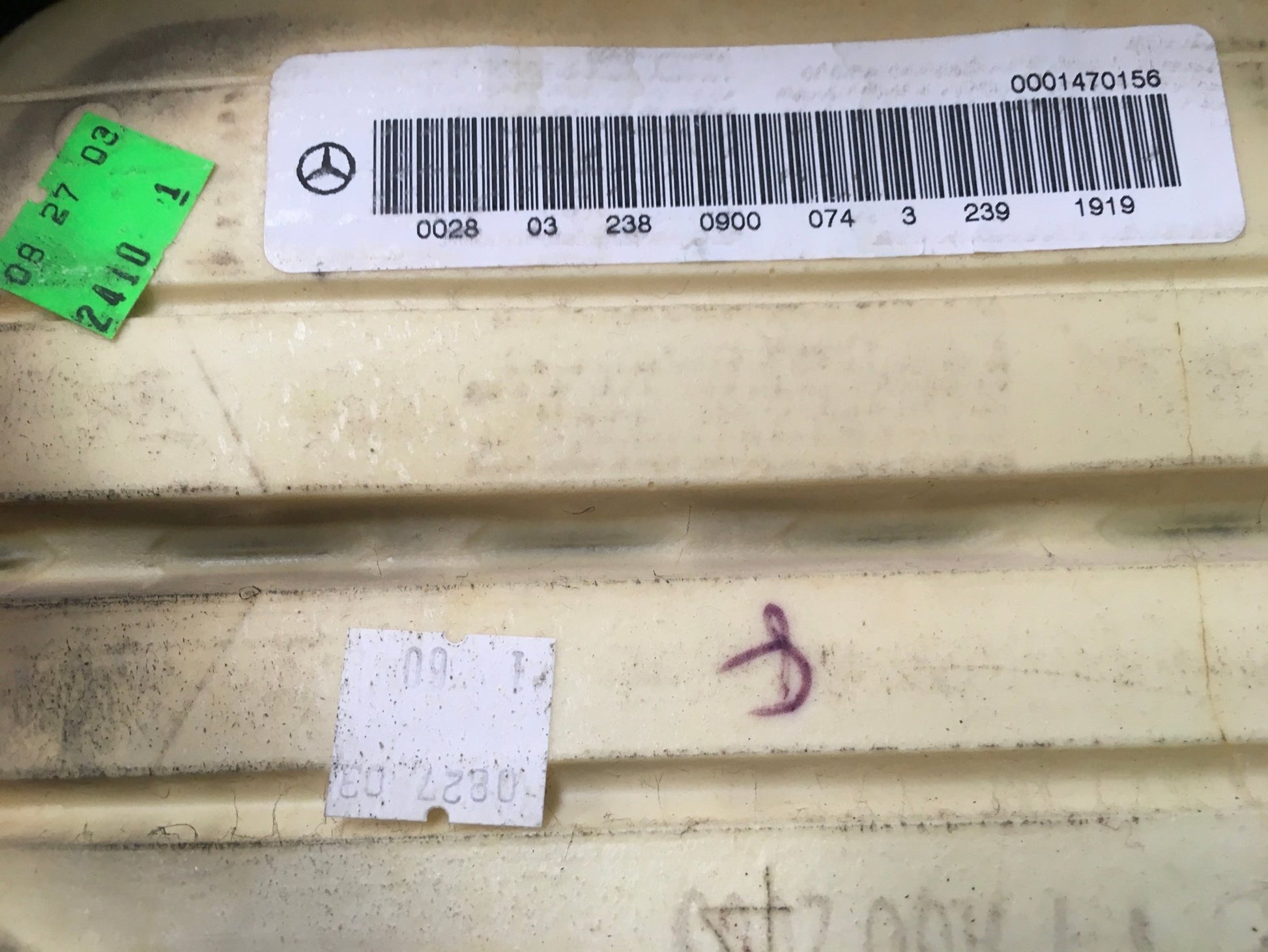 Panel Puerta del izq Mercedes ML W163 - A163720355