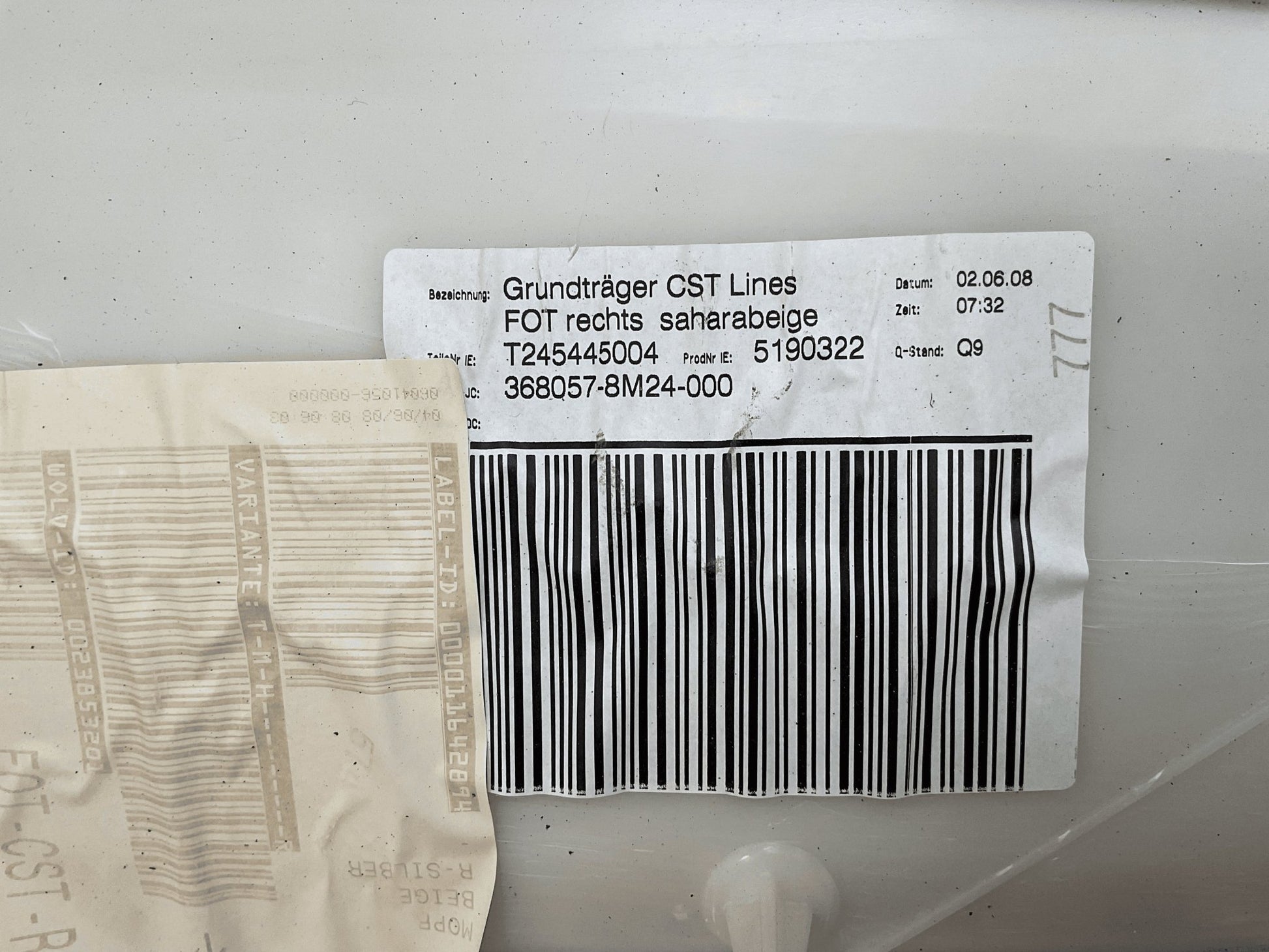 Panel Puerta tra dcha Mercedes W245 - A1697300440