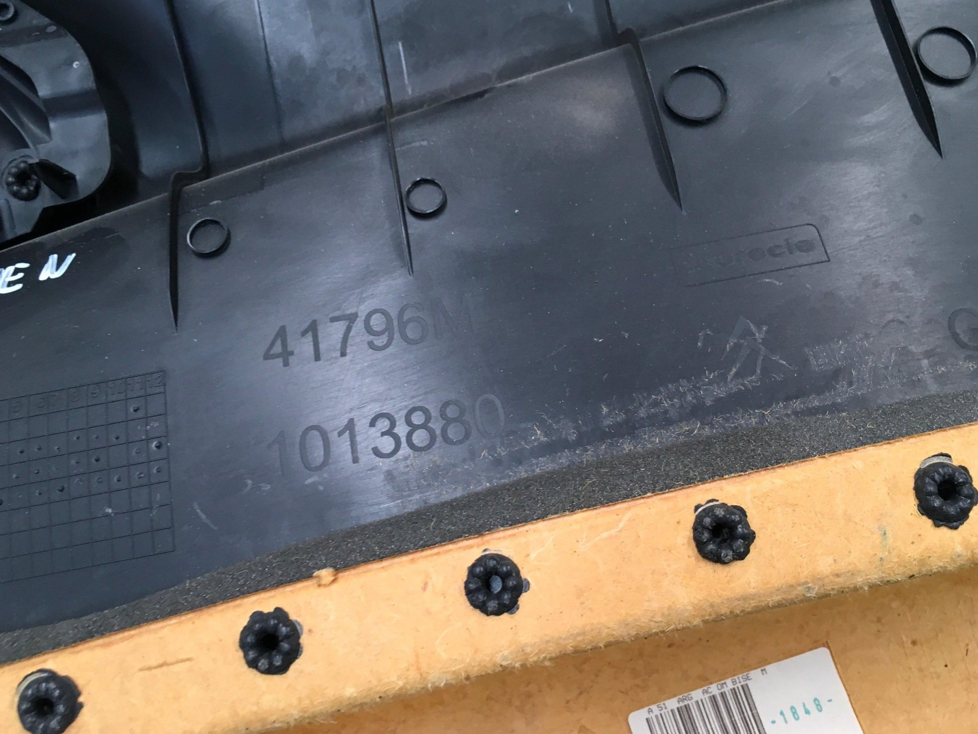 Panel Puerta tra izq Citroen C3 II - 96867588ZD