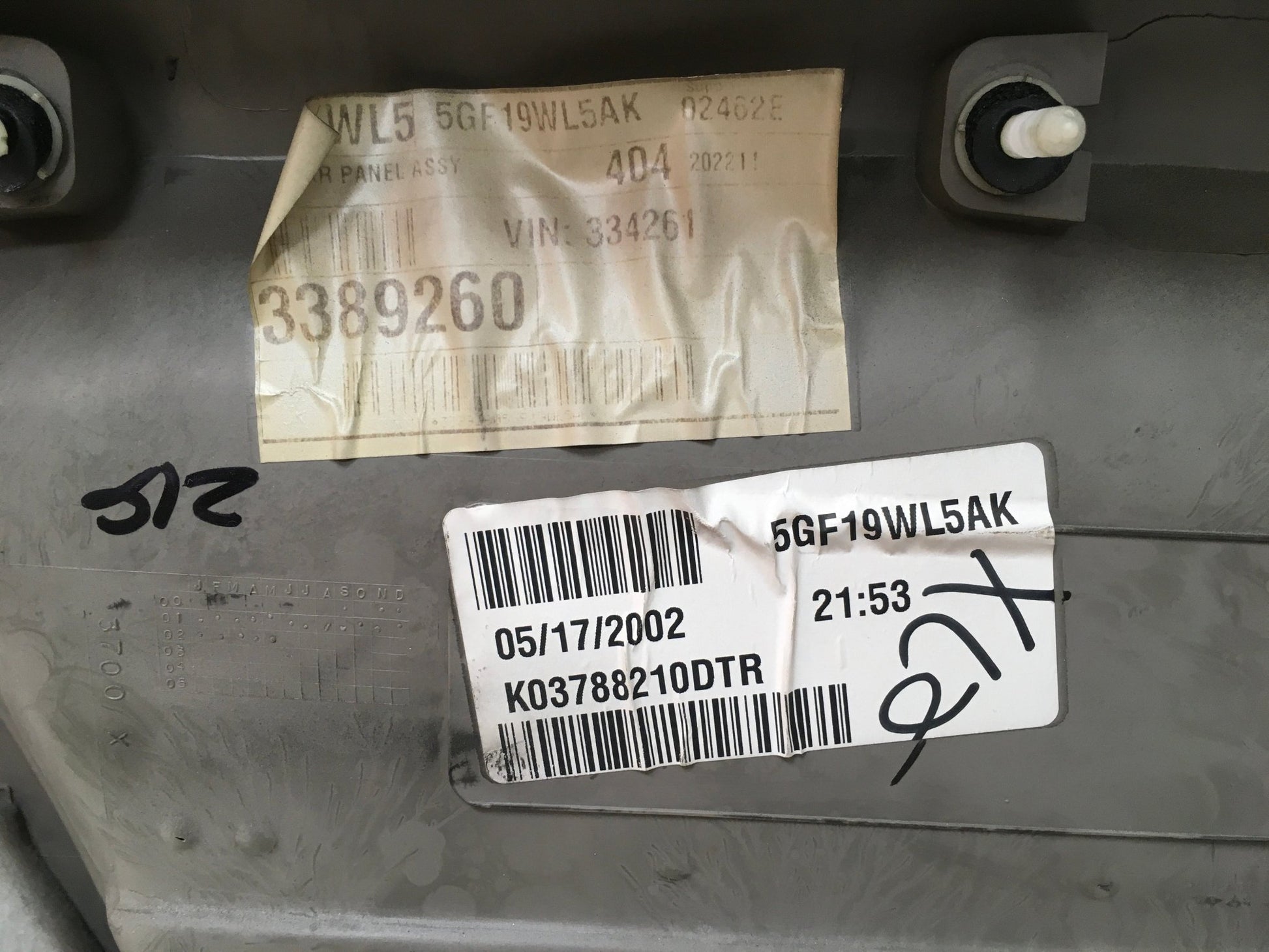 Panel Puerta tra izq Jeep Cherokee III KJ - 5GF19BD5AV