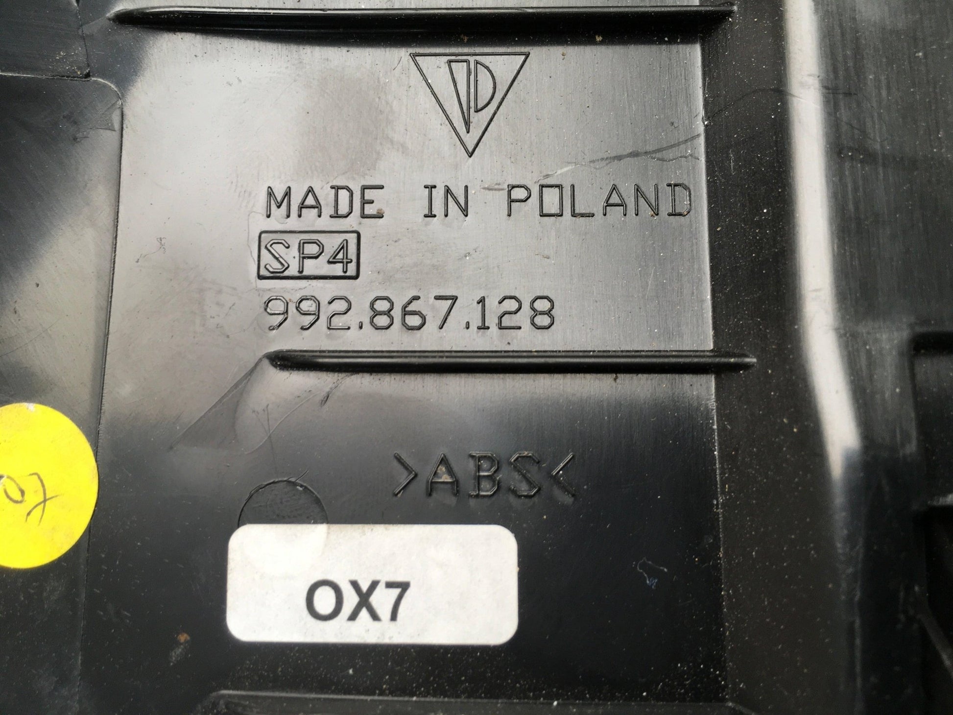 Panel Talonera del dcho Porsche 911 992 - 992867128