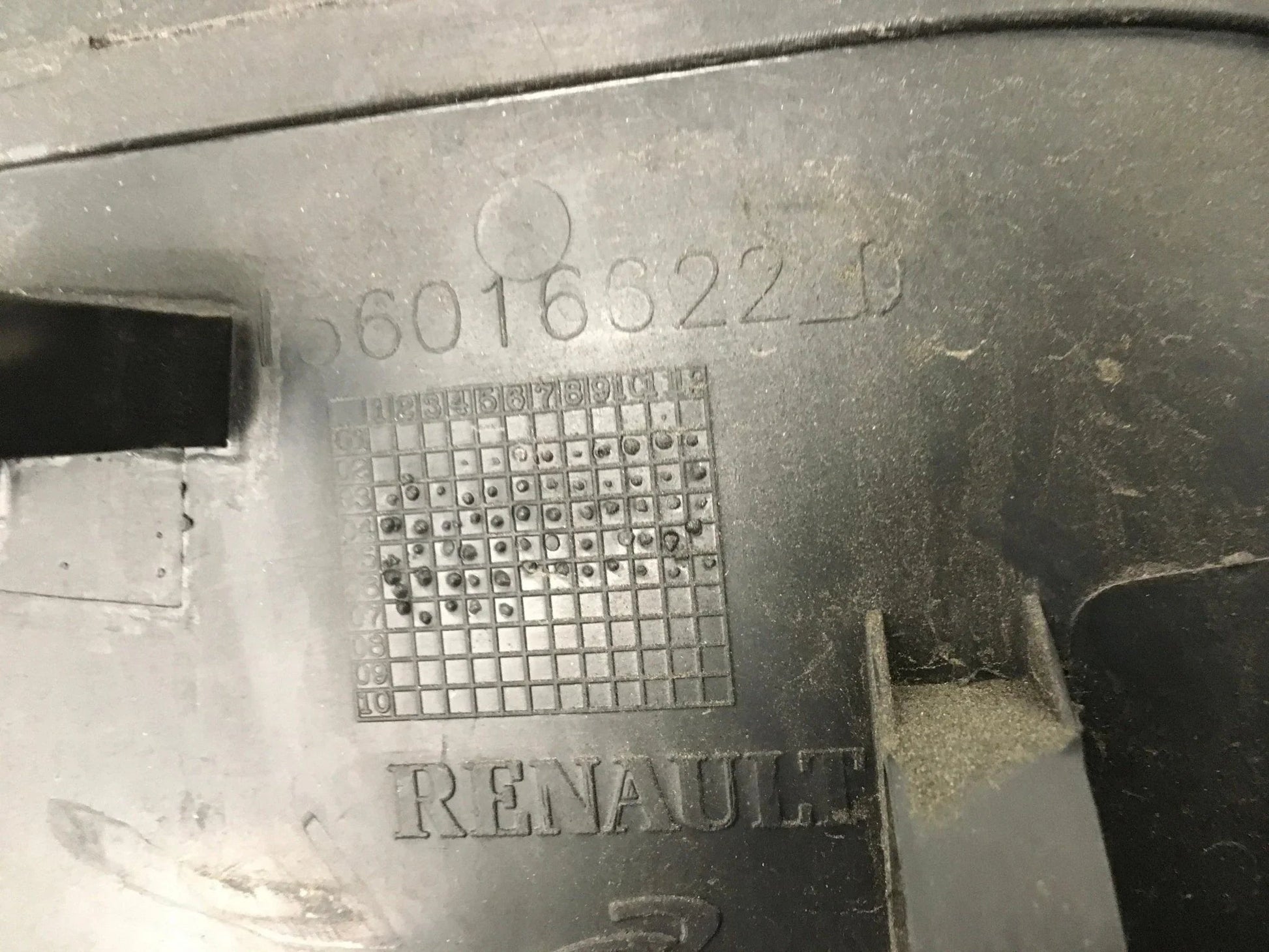 Panel trasero izquierdo Renault Megane II