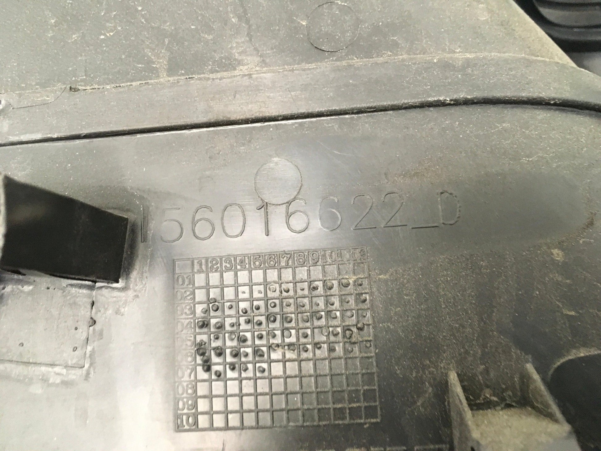 Panel trasero izquierdo Renault Megane II - 8200800874