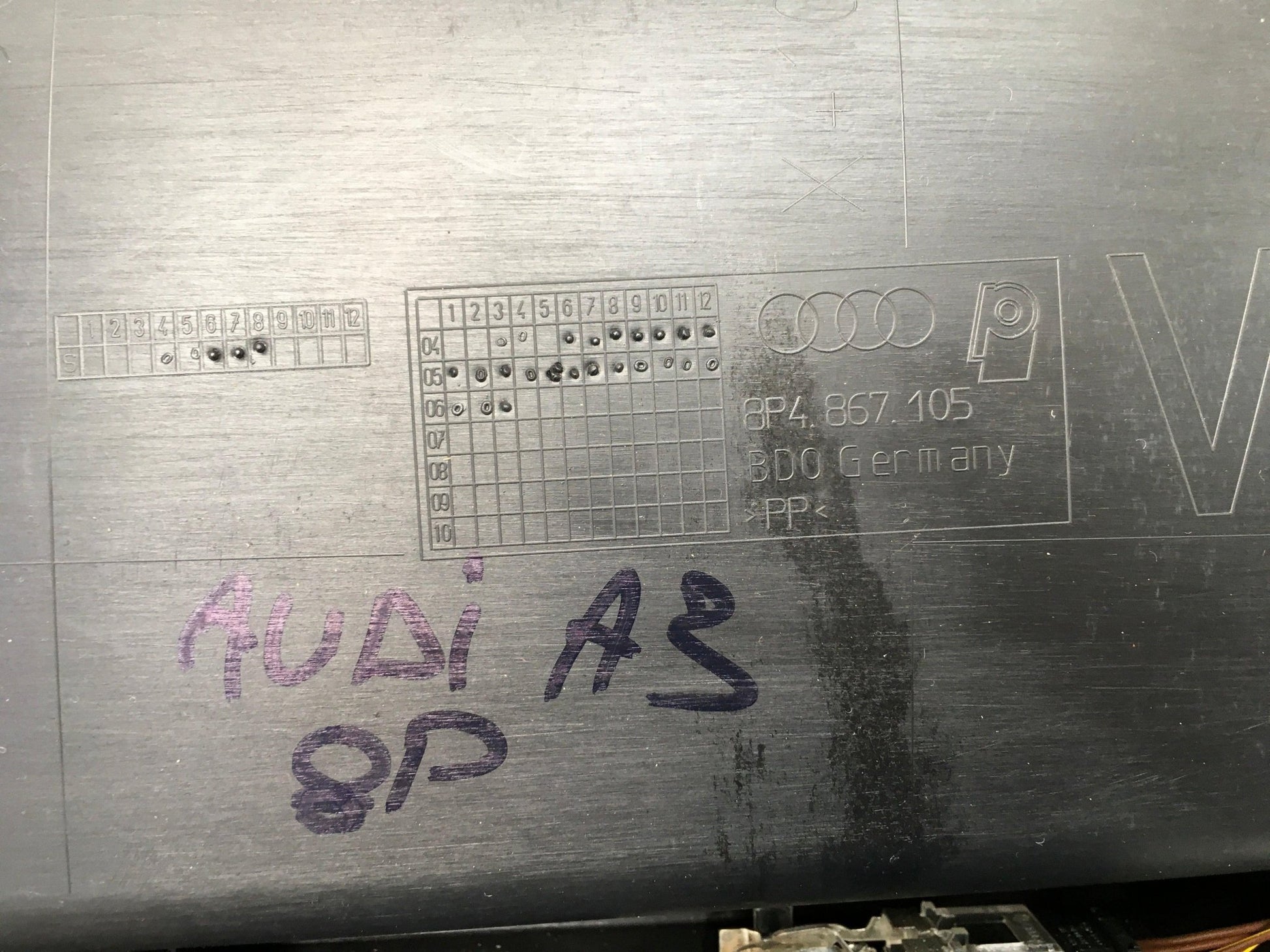 Paneles puertas Audi S3 8P Sportback - 8P4867105