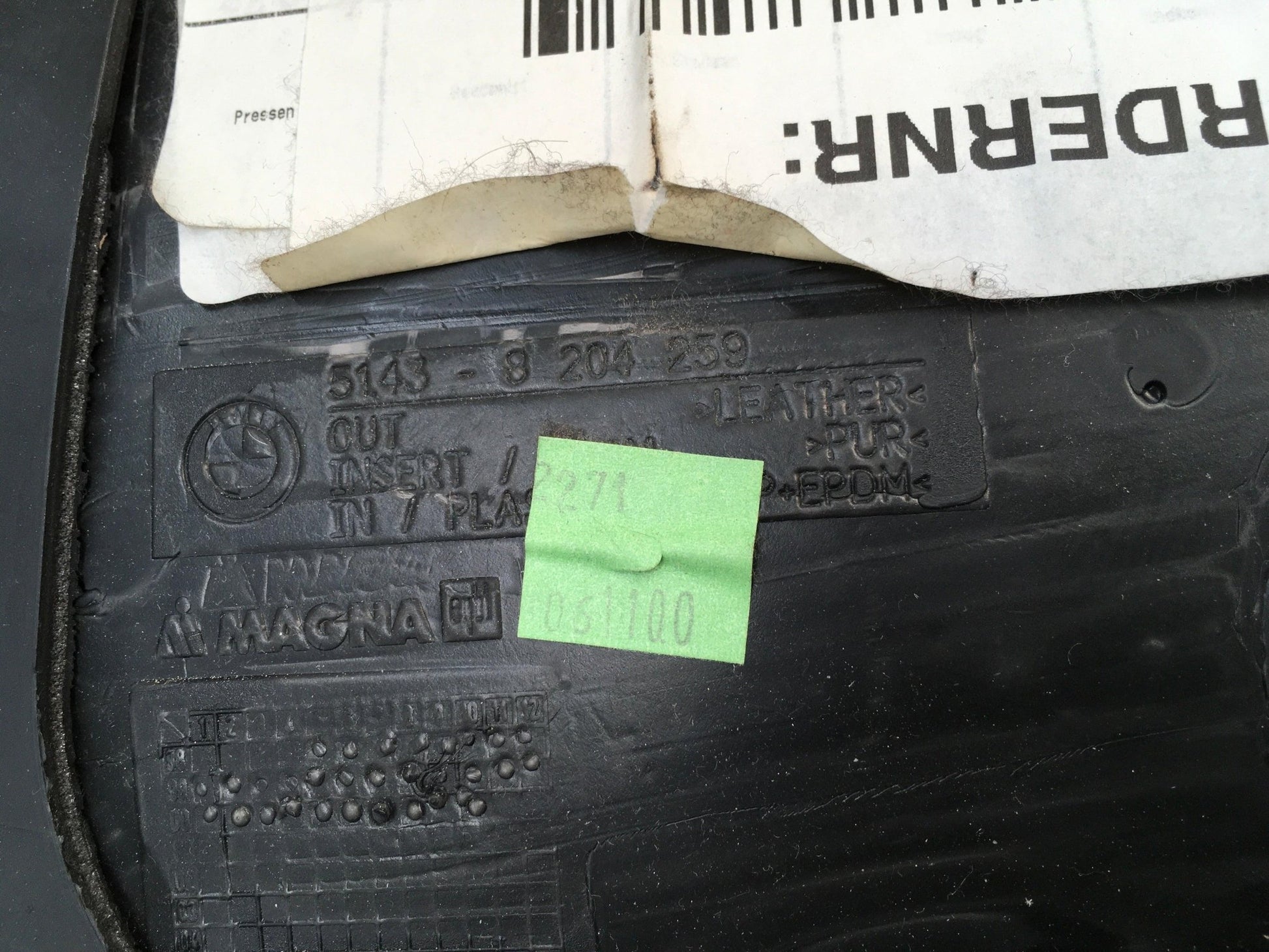 Paneles puertas BMW E46 Coupe - 51438223972