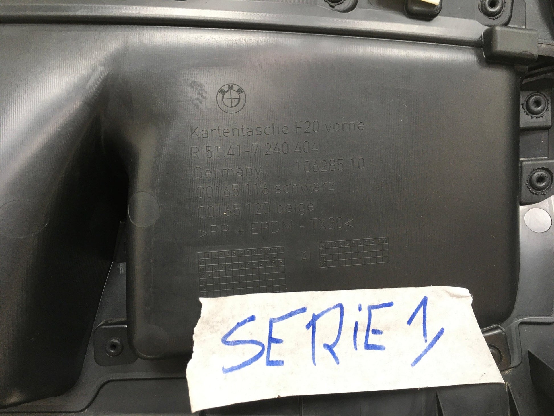 Paneles puertas BMW F20 - 51417240403