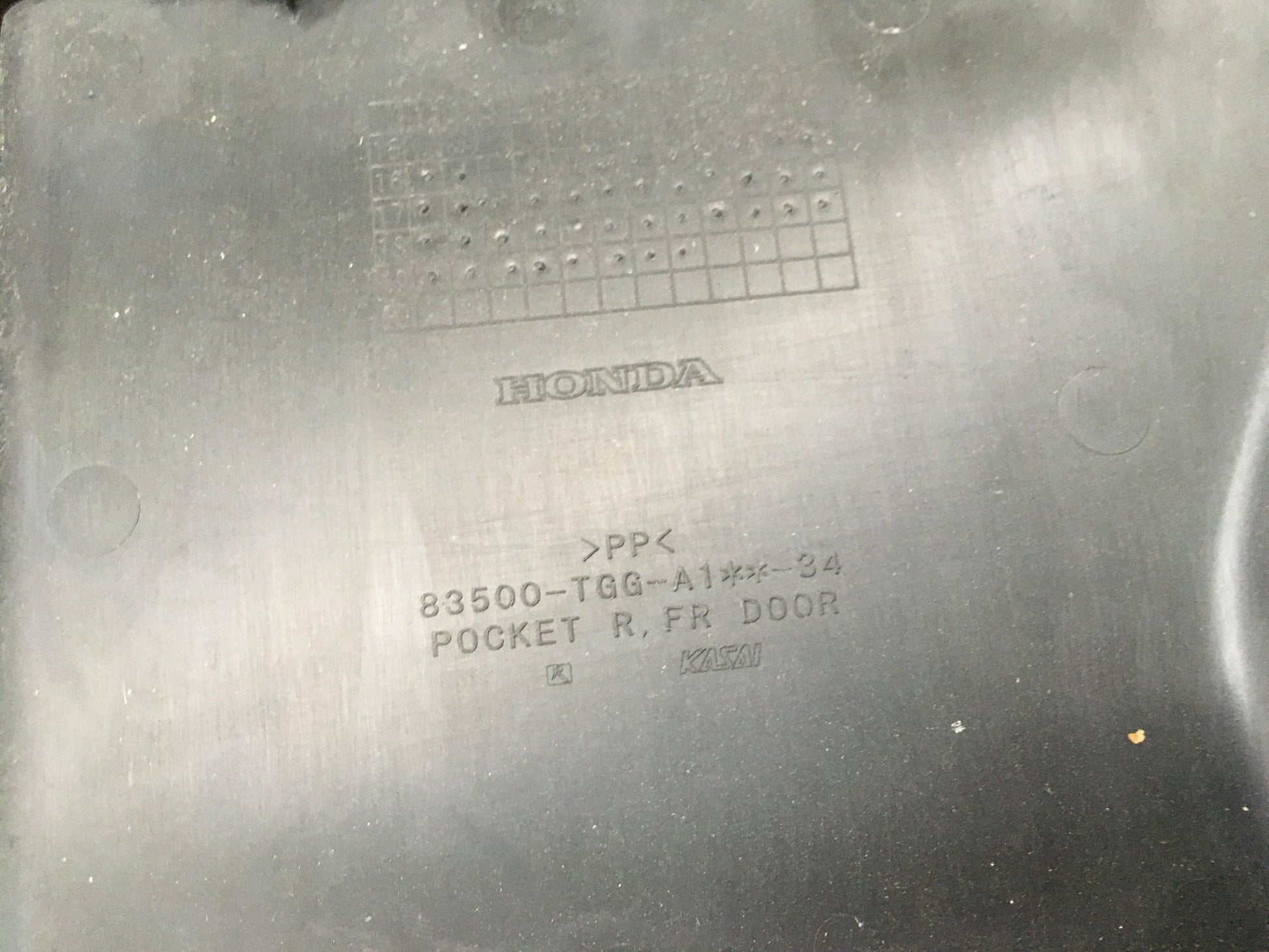 Paneles puertas Honda Civic X - 83552TGG