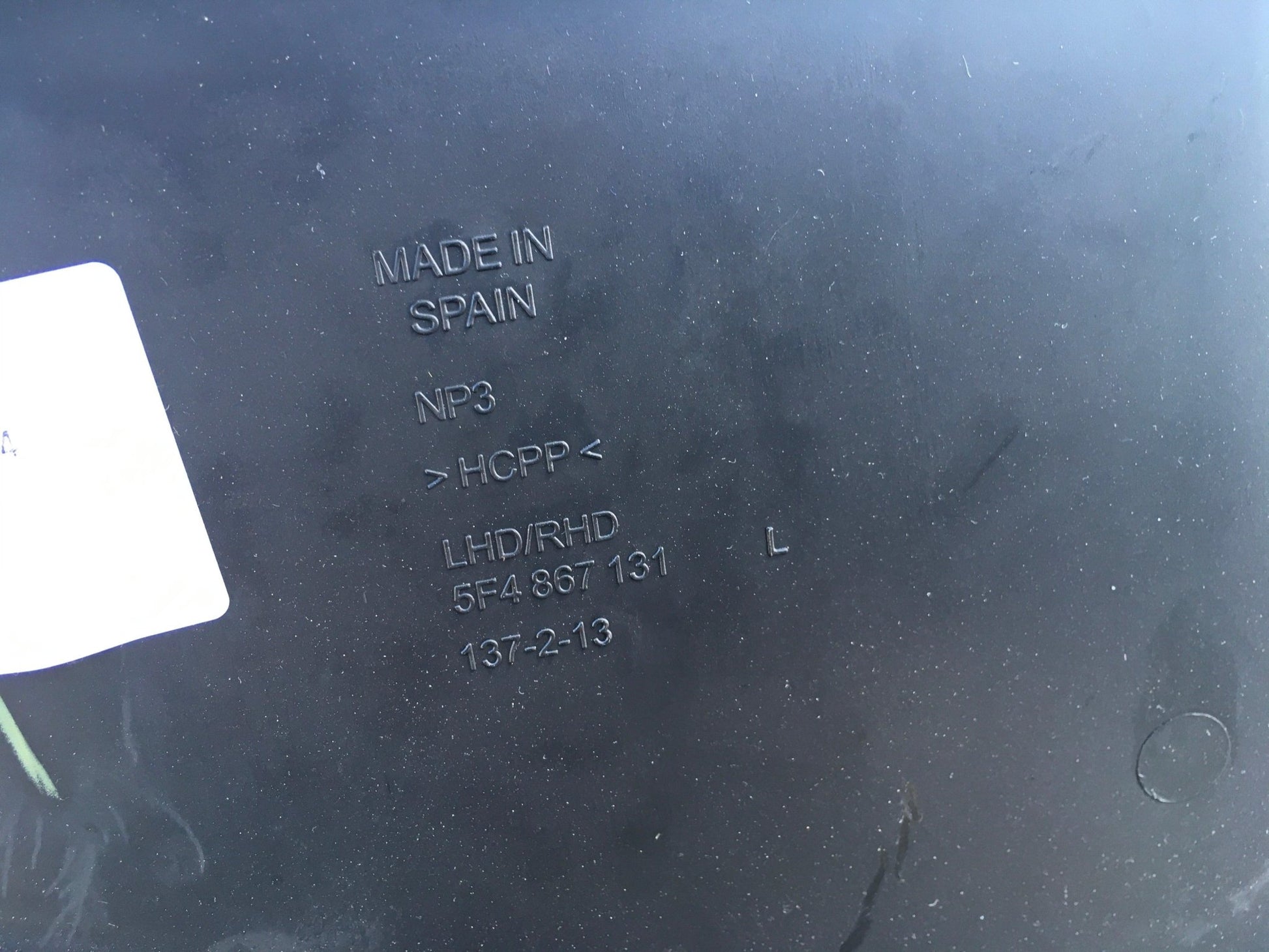 Paneles puertas Seat Leon III 5F - 5F4867131L