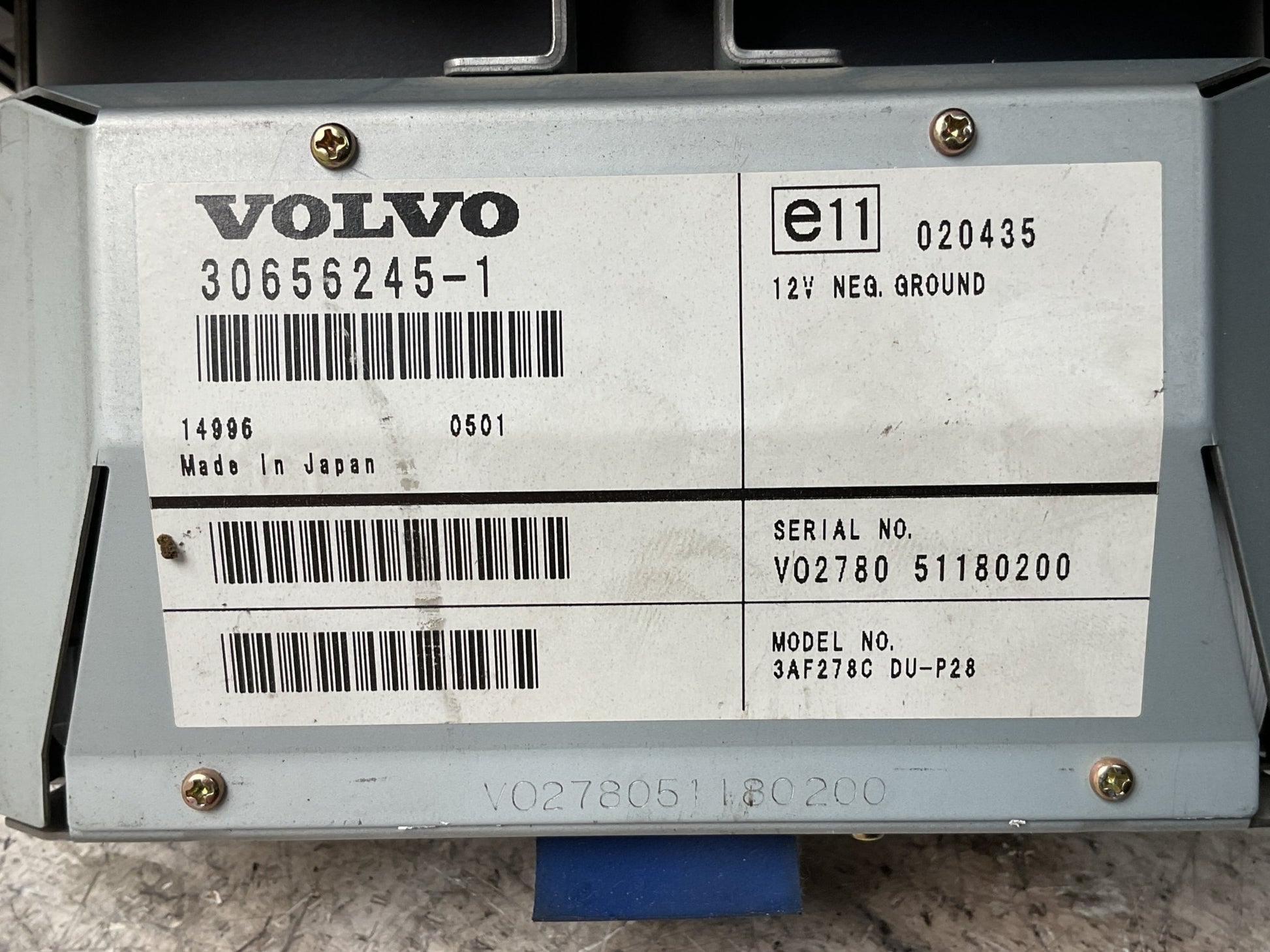 Pantalla central Volvo XC90 I 30656245 - 30656245