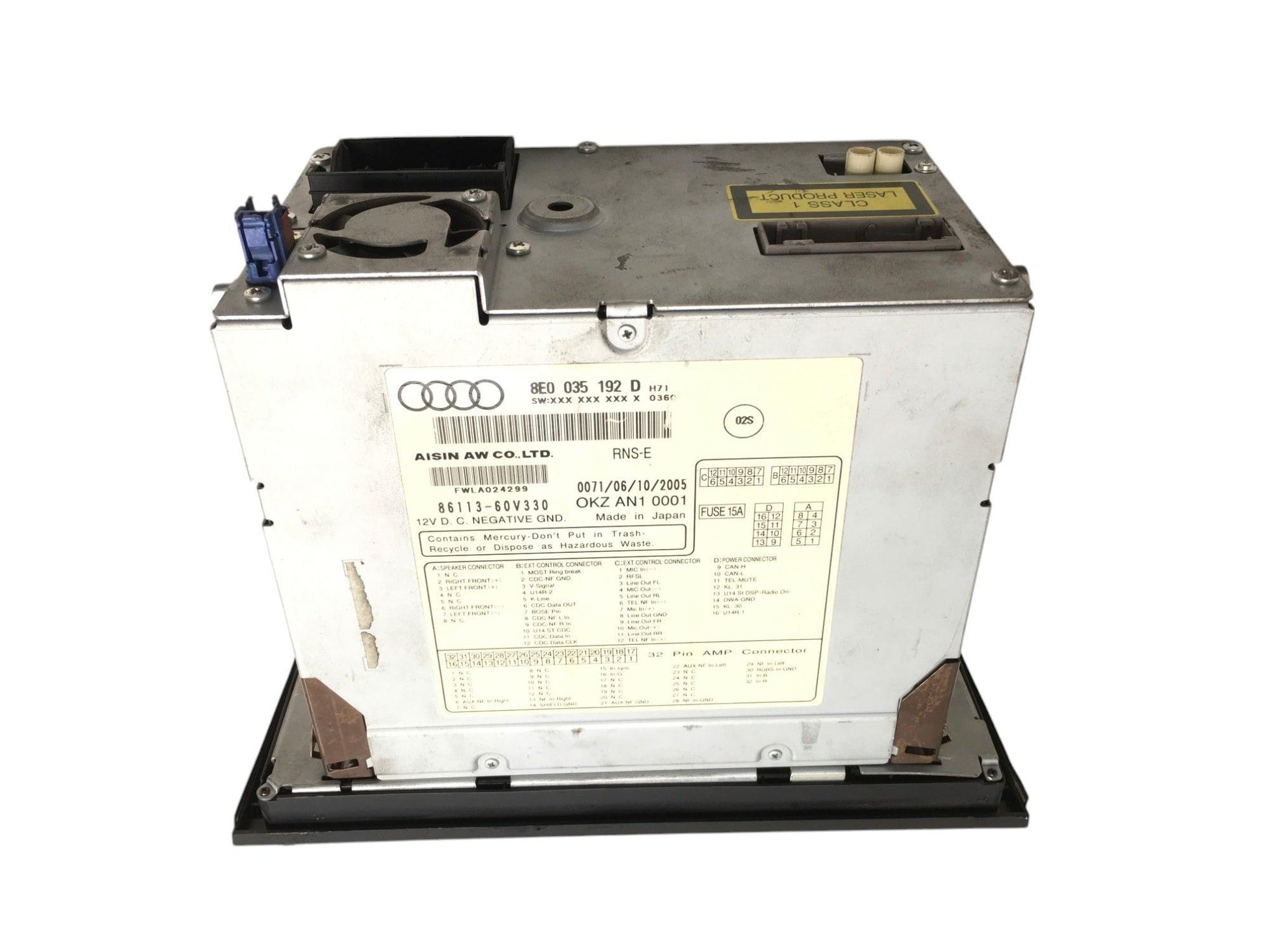 Pantalla Multifuncion Audi A4 B7 - 8E0035192D