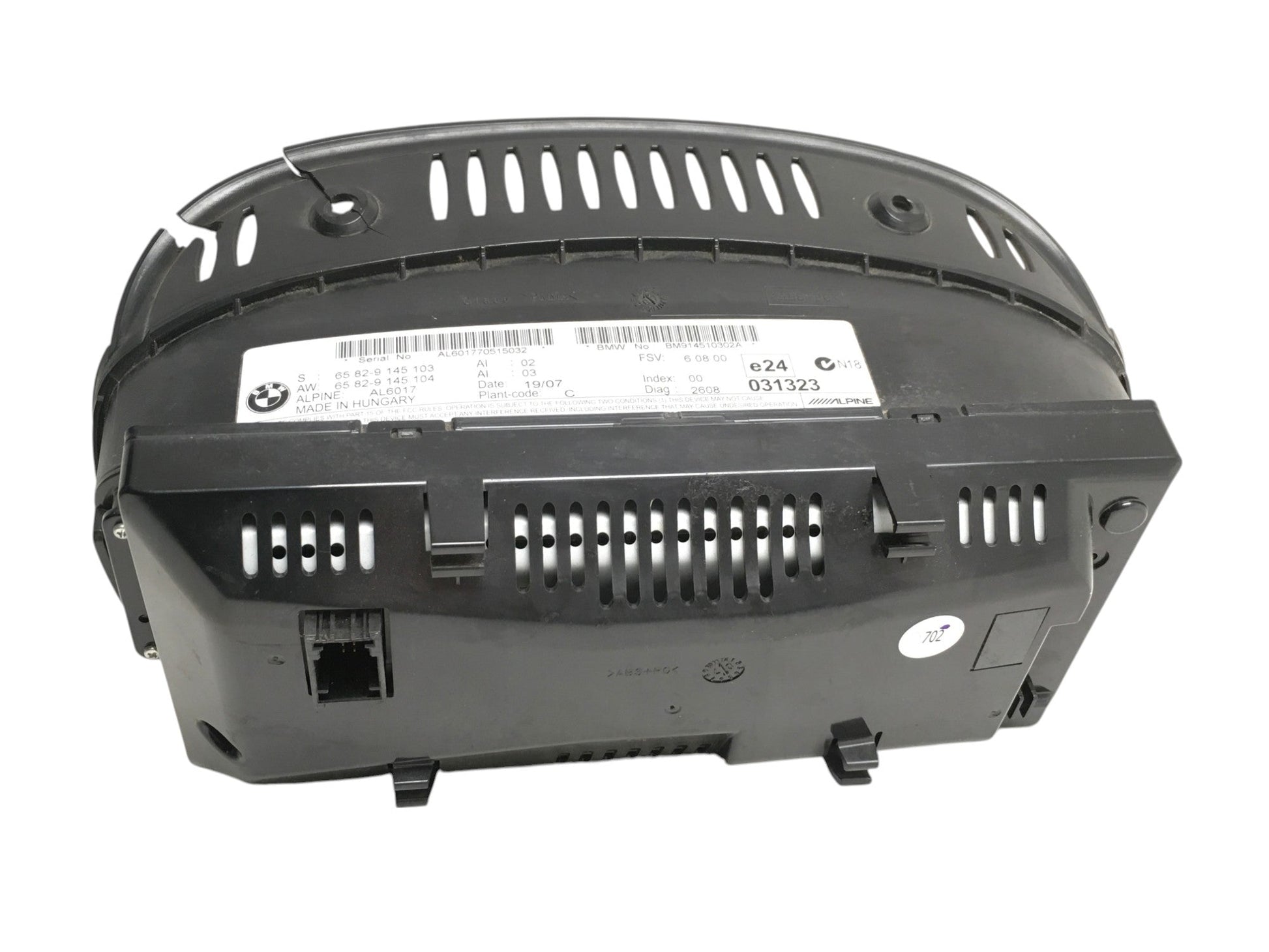 Pantalla Multifuncion BMW E60 E63 E90 - 65829145104