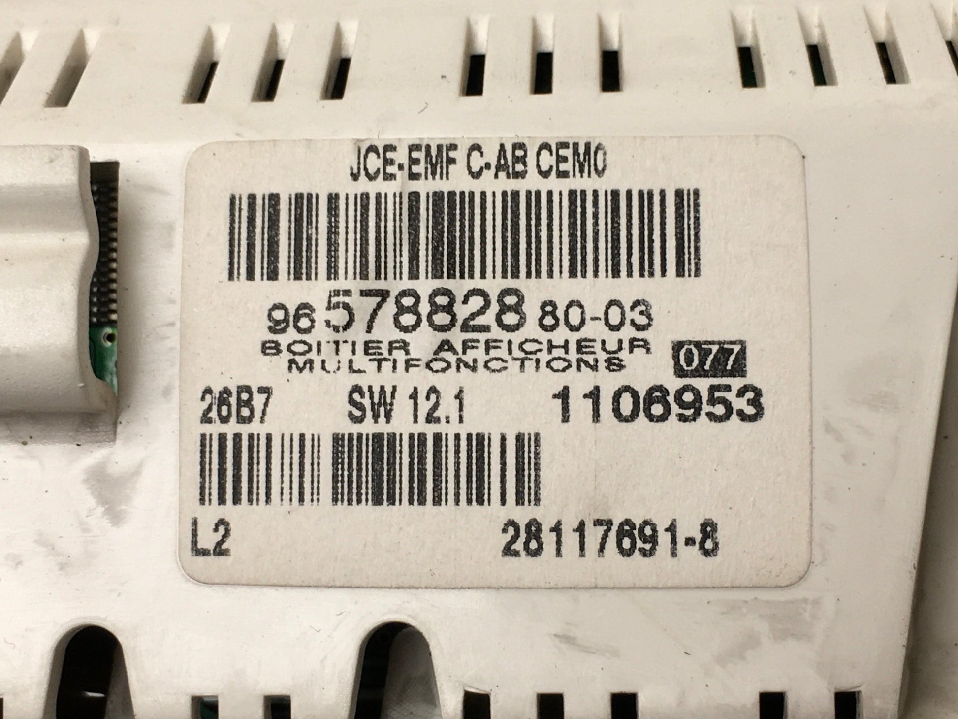 Pantalla multifuncion Citroen C4 I 96578828 - 96578828