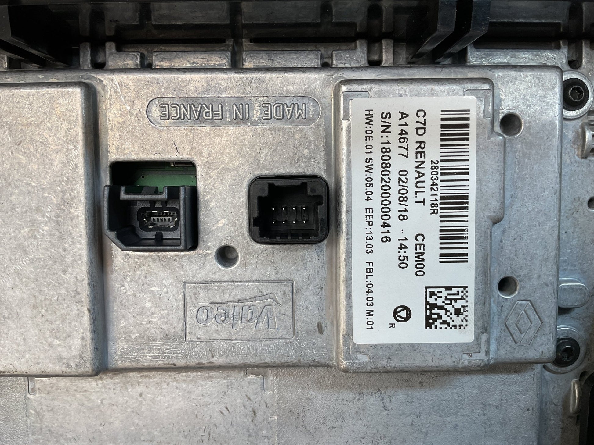 Pantalla Multifuncion Renault Kadjar 2019 - 2024 - 280342118R