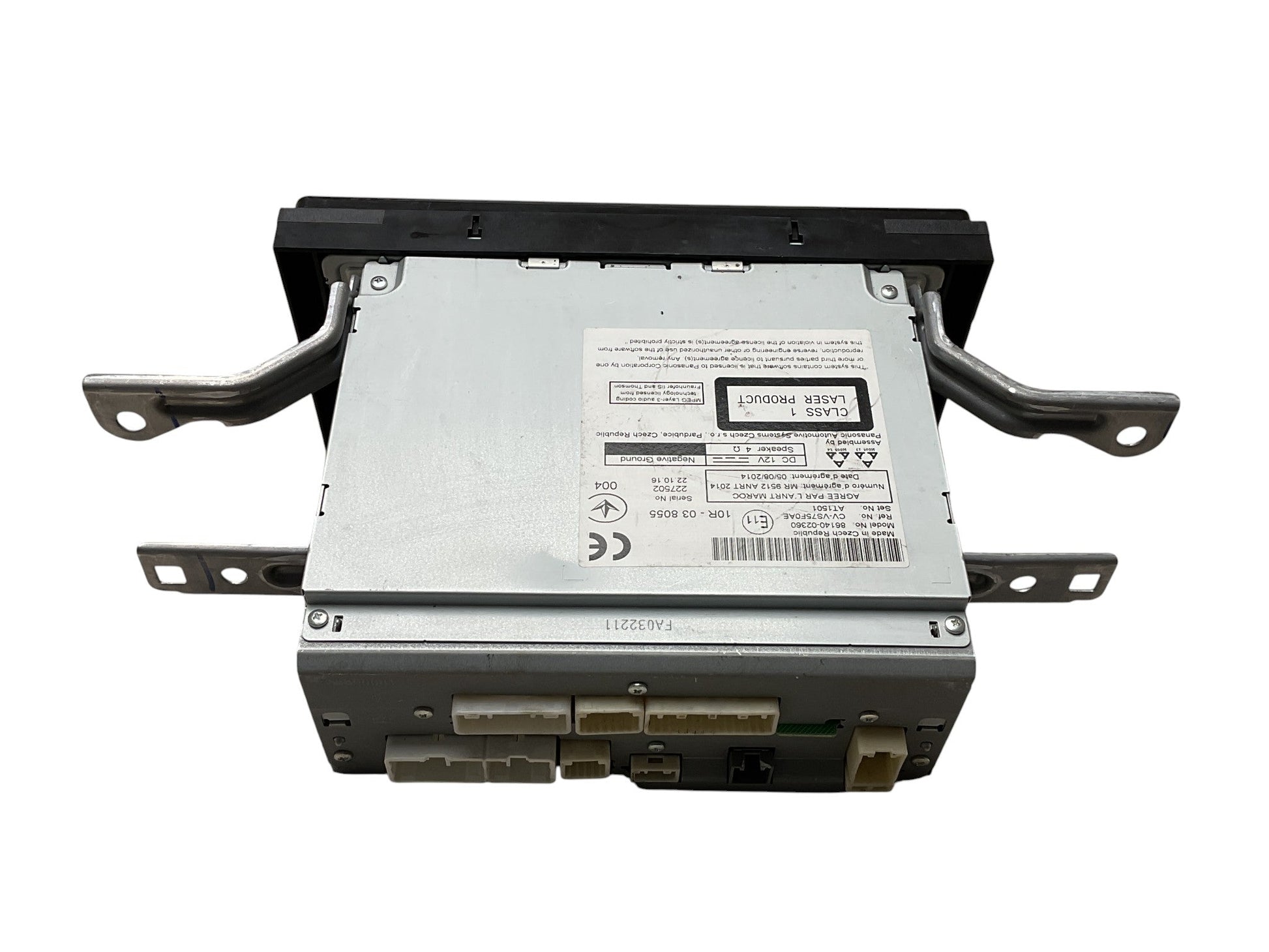 Pantalla Multifuncion Toyota Auris 12 - 18 - 8614002360