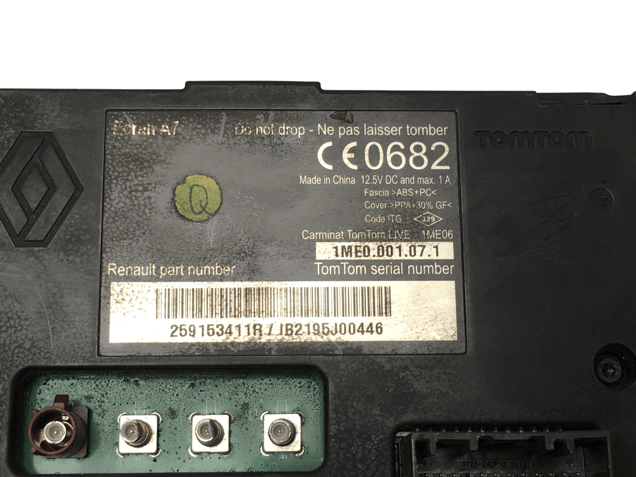 Pantalla Renault Megane III - 259153411R