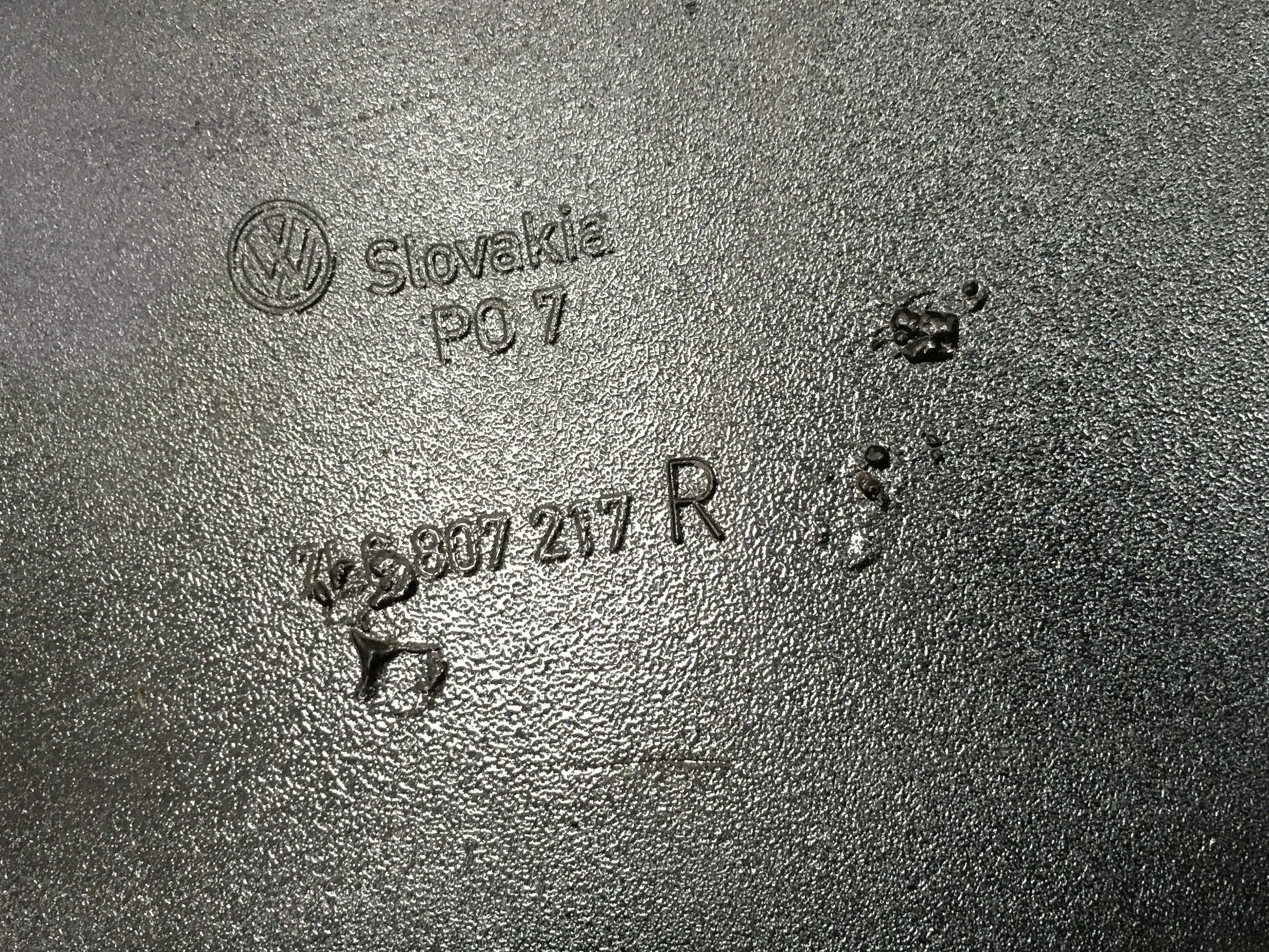 Parachoques delantero VW Touareg 7L6807217R - 7L6807217R