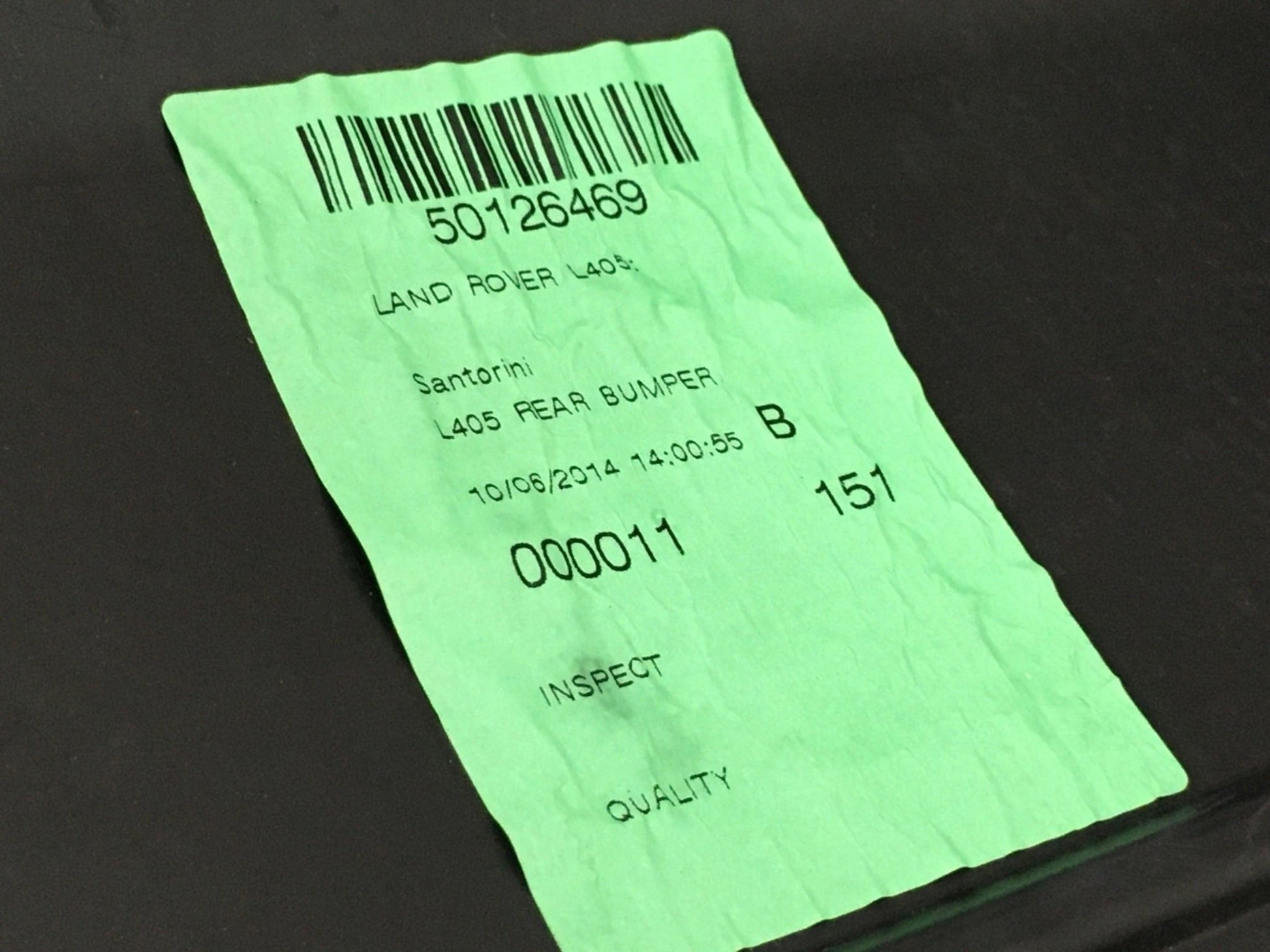 Parachoques trasero Range Rover L405 CK5217D781AA - CK5217D781AA