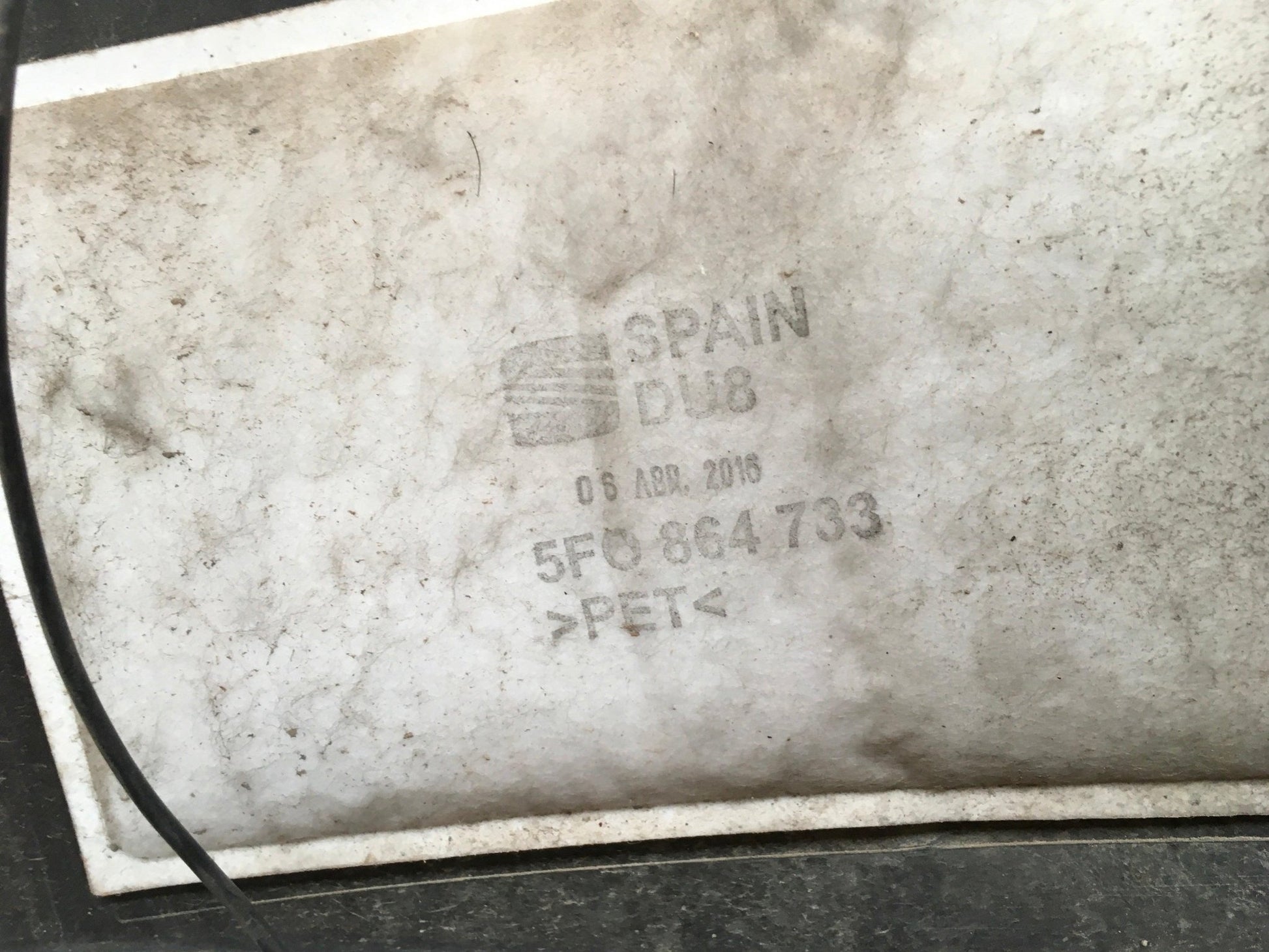 Parachoques trasero Seat Leon III FR - 5F0807417B