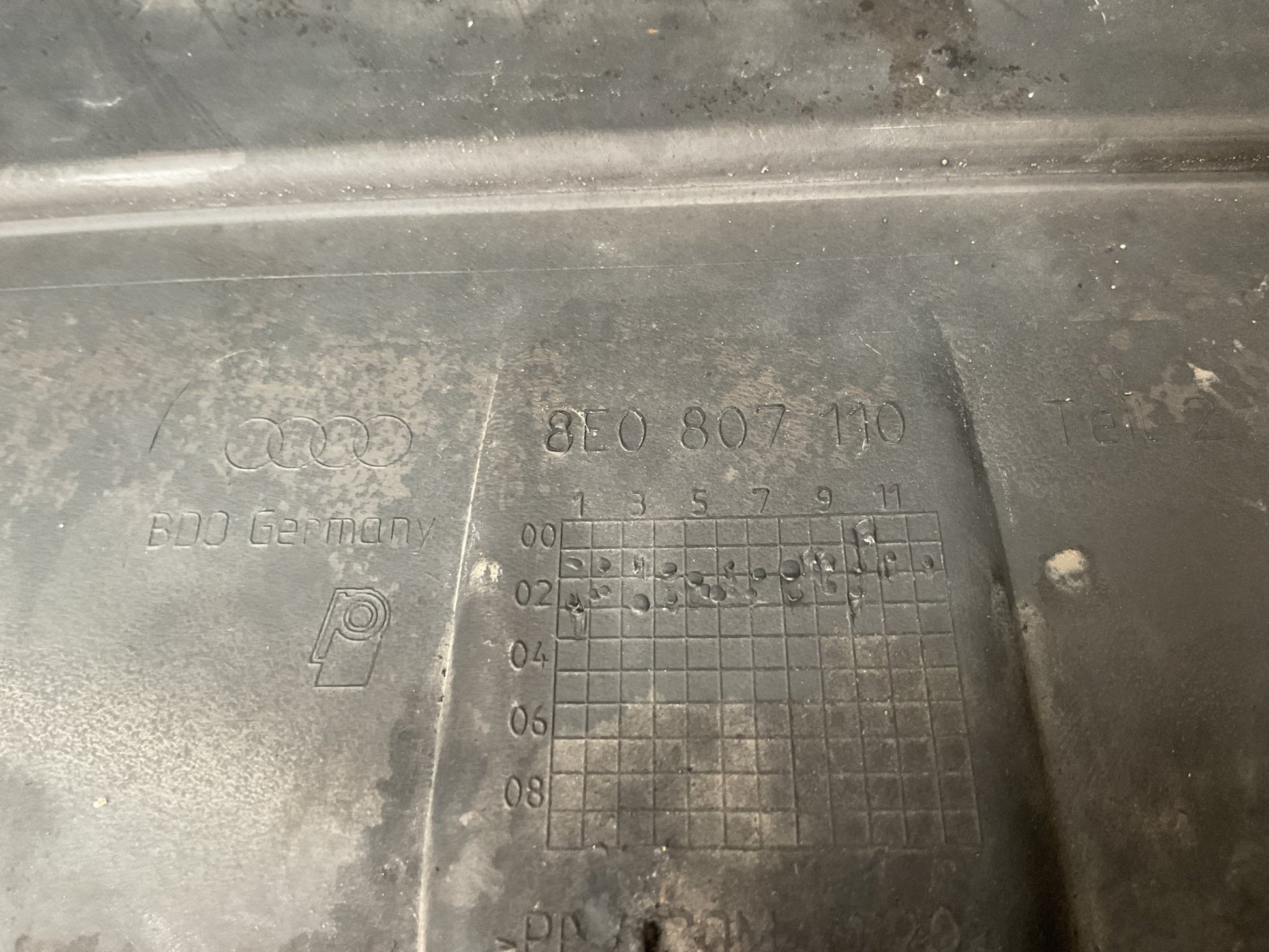 PAragolpes delantero Audi A4 B6 8E - 8E0807110