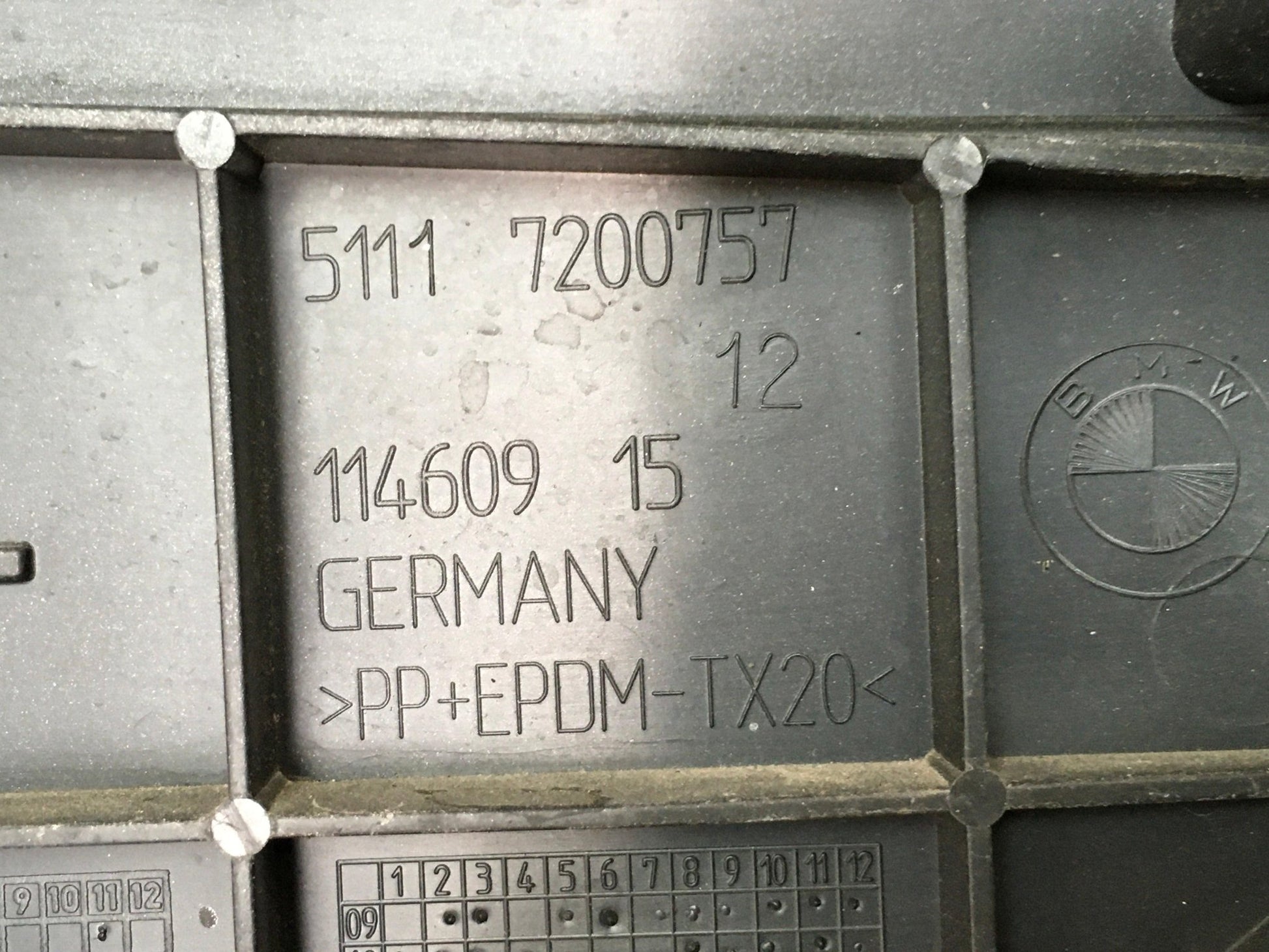 Paragolpes delantero BMW 5 F07 - 51117200757