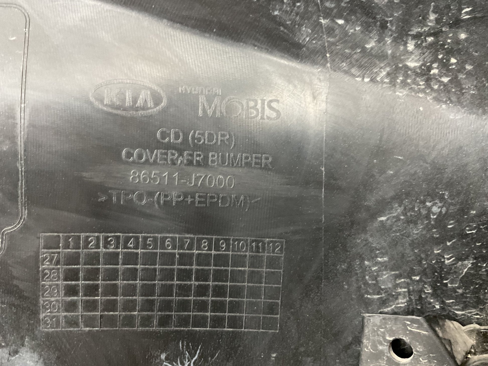 Paragolpes delantero Kia Ceed - 86511J7000