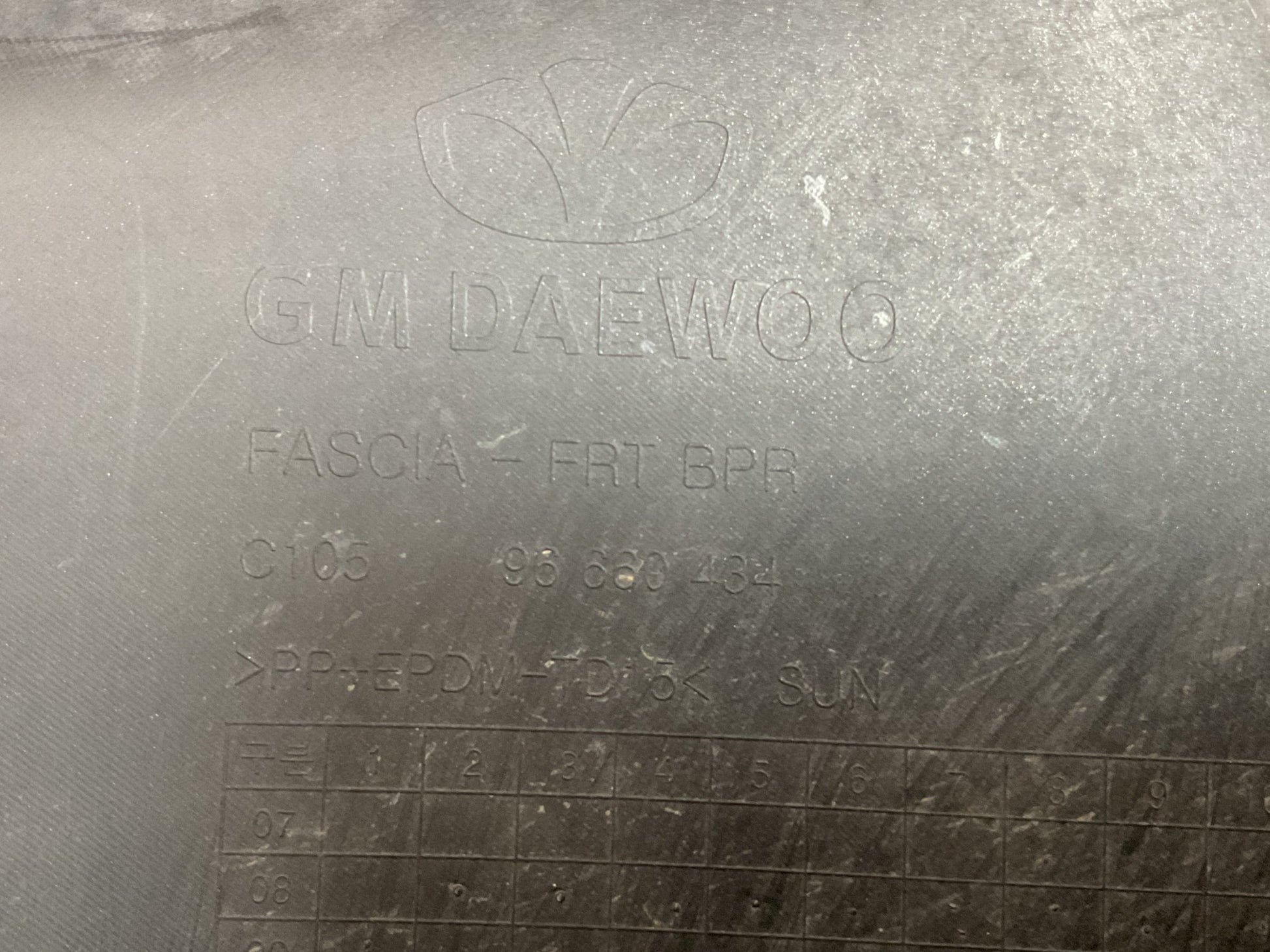 Paragolpes delantero Opel Antara 2006 - 2014 - 96660434