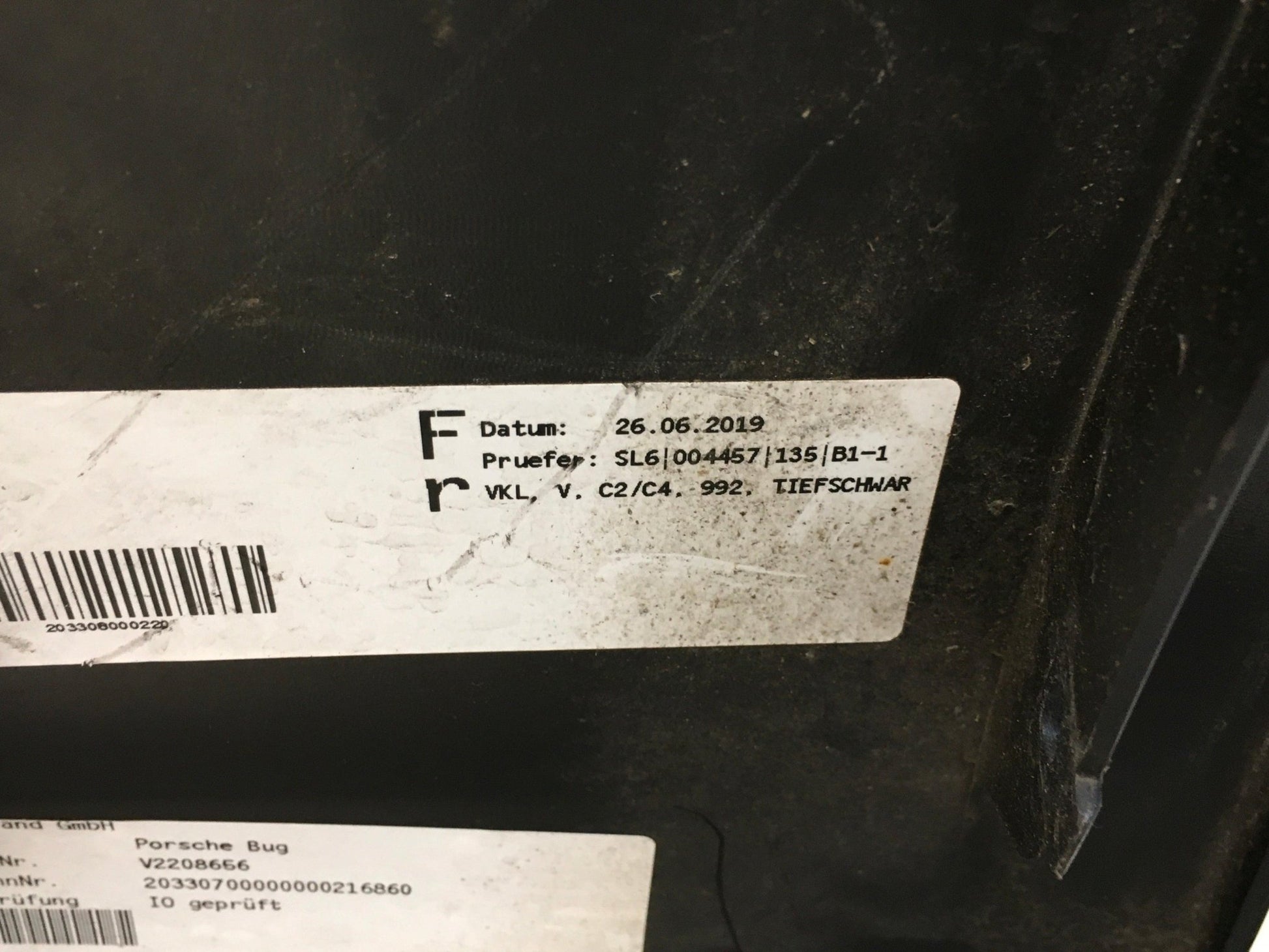 Paragolpes delantero Porsche 911 992 - 992807135A