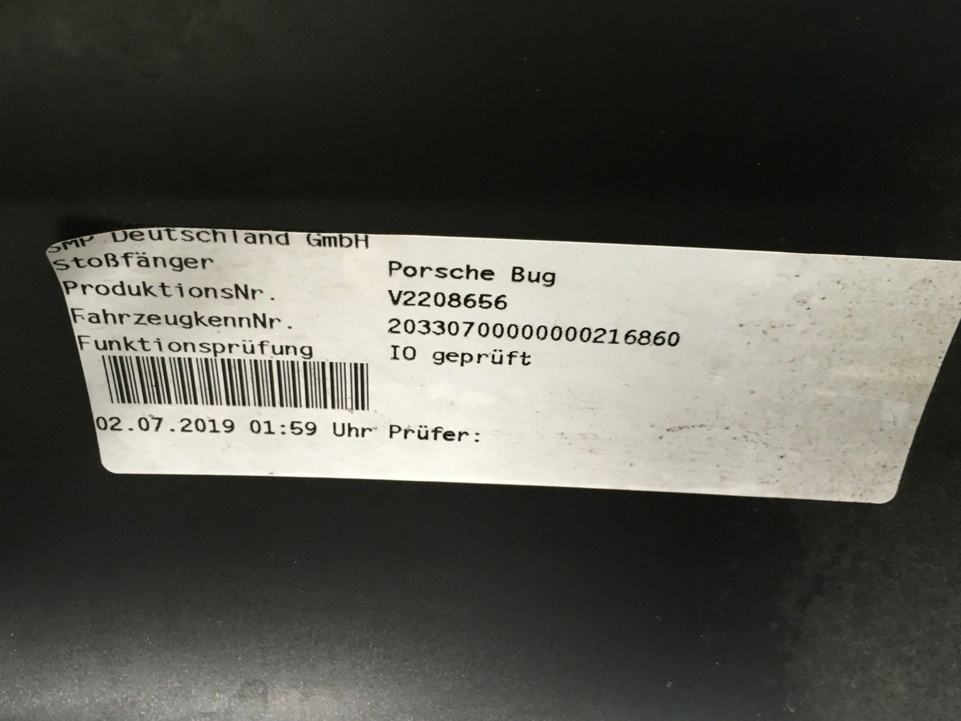 Paragolpes delantero Porsche 911 992 - 992807135A