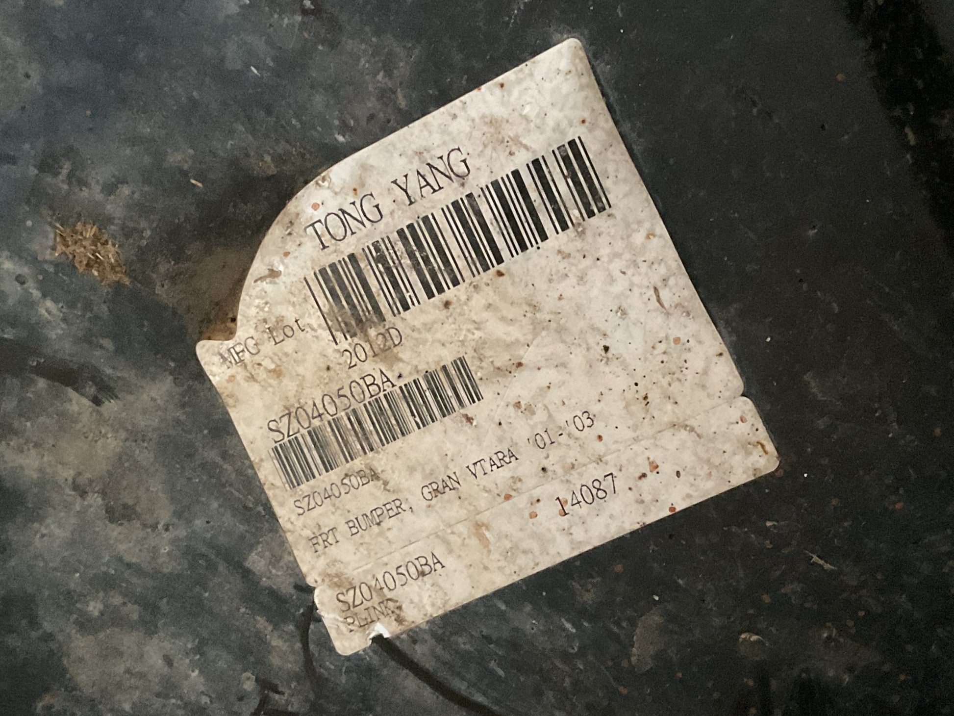 Paragolpes delantero Suzuki GR Vitara 98-05 - 