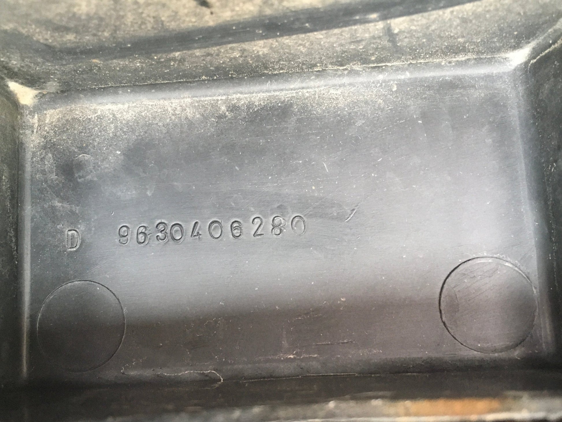 Paragolpes Trasero 406 9630406280 - 7410N1