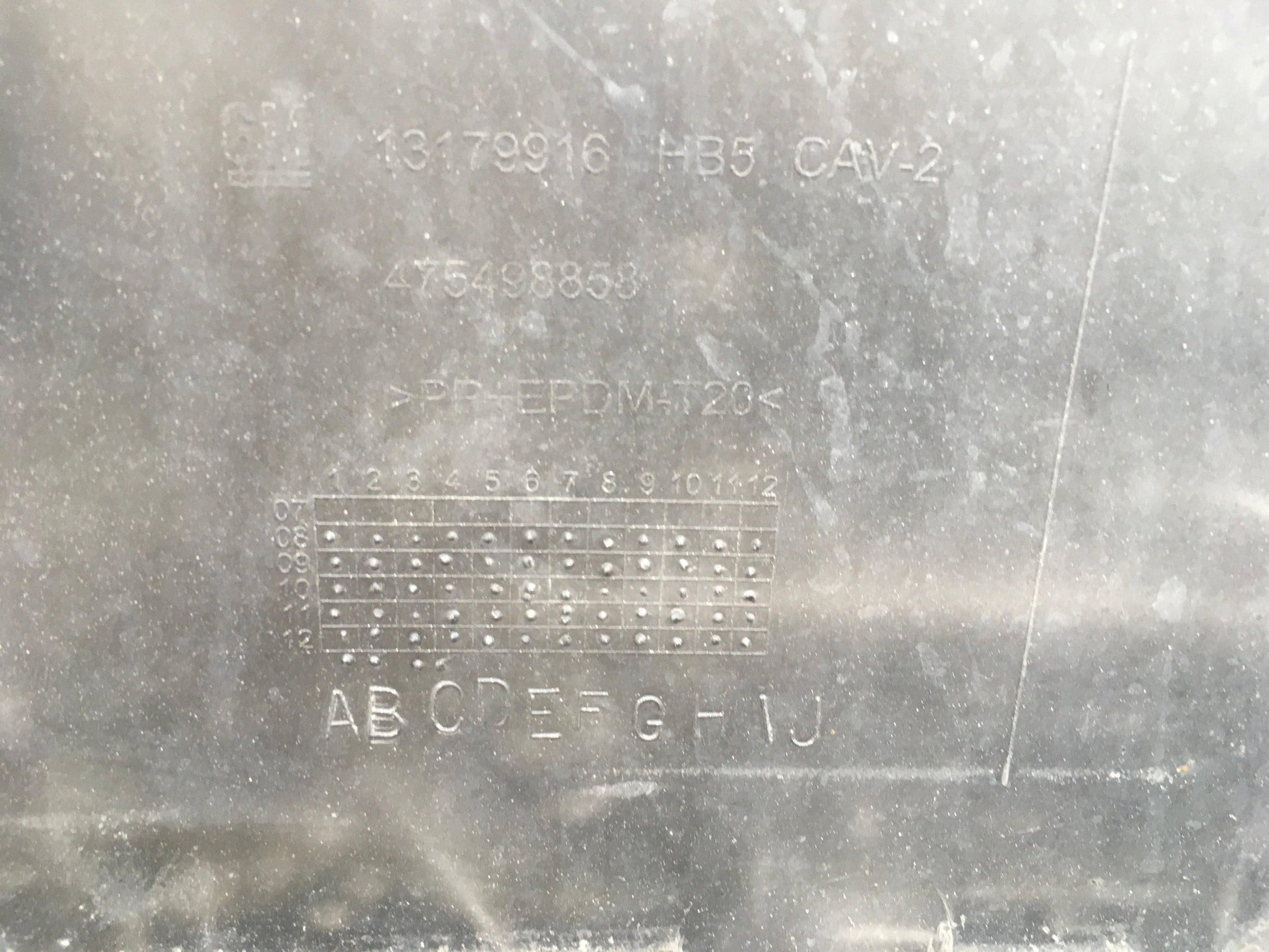 Paragolpes trasero Opel Corsa D - 13179916