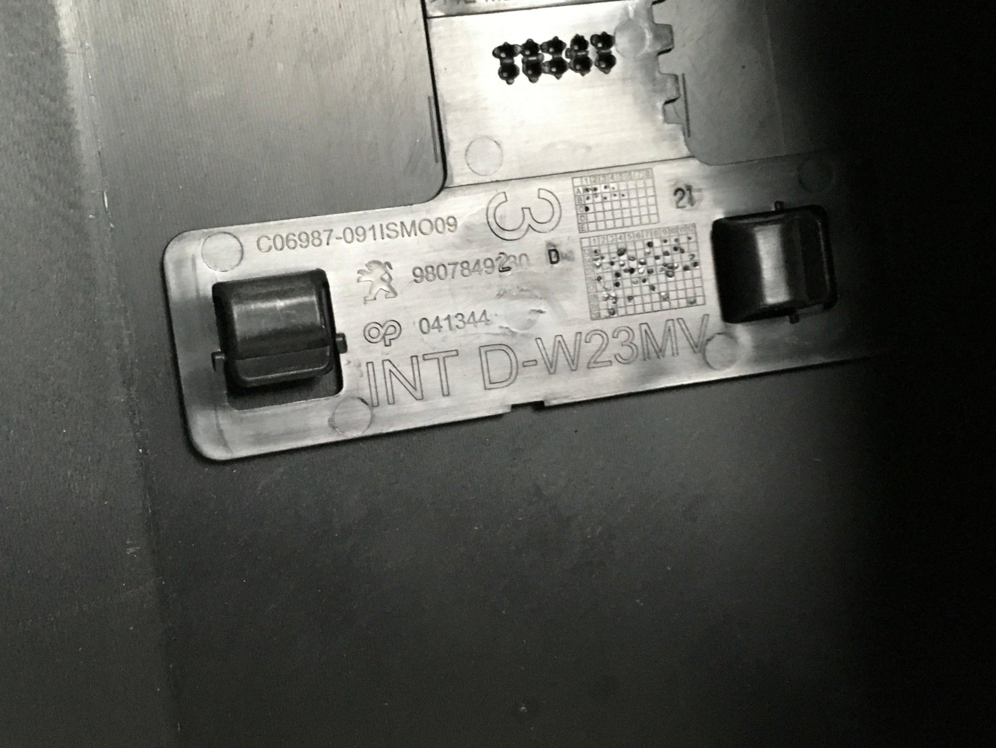 Paragolpes trasero Peugeot 508 I Fase 2 - 9807849280