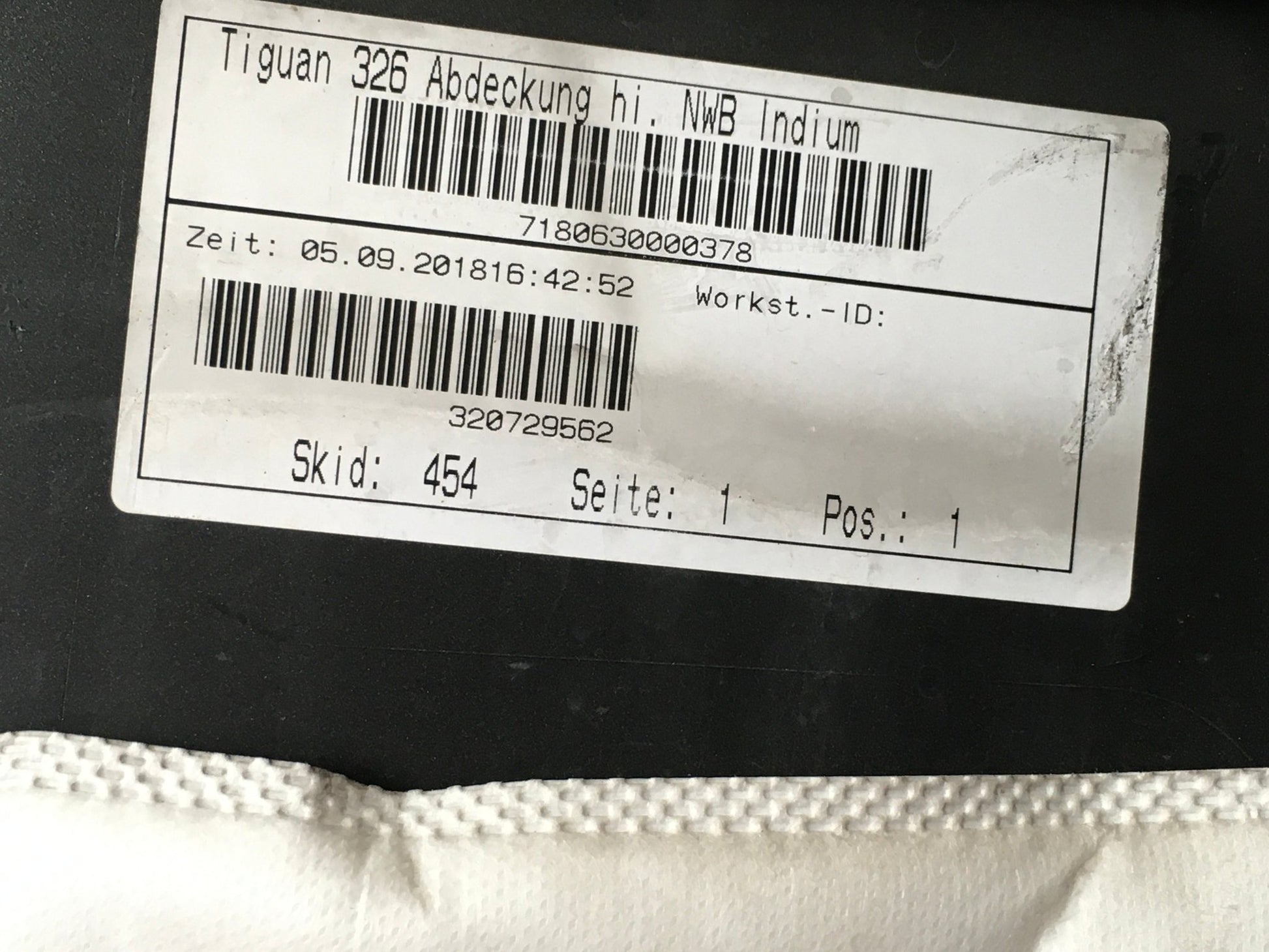 Paragolpes trasero VW Tiguan II R - Line - 5NA807417