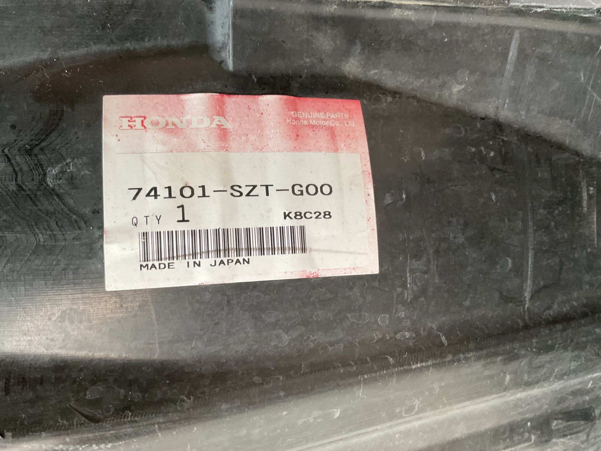 Paso Rueda del Dcho Honda CR - Z 2010 - 2016 - 74101SZTG00