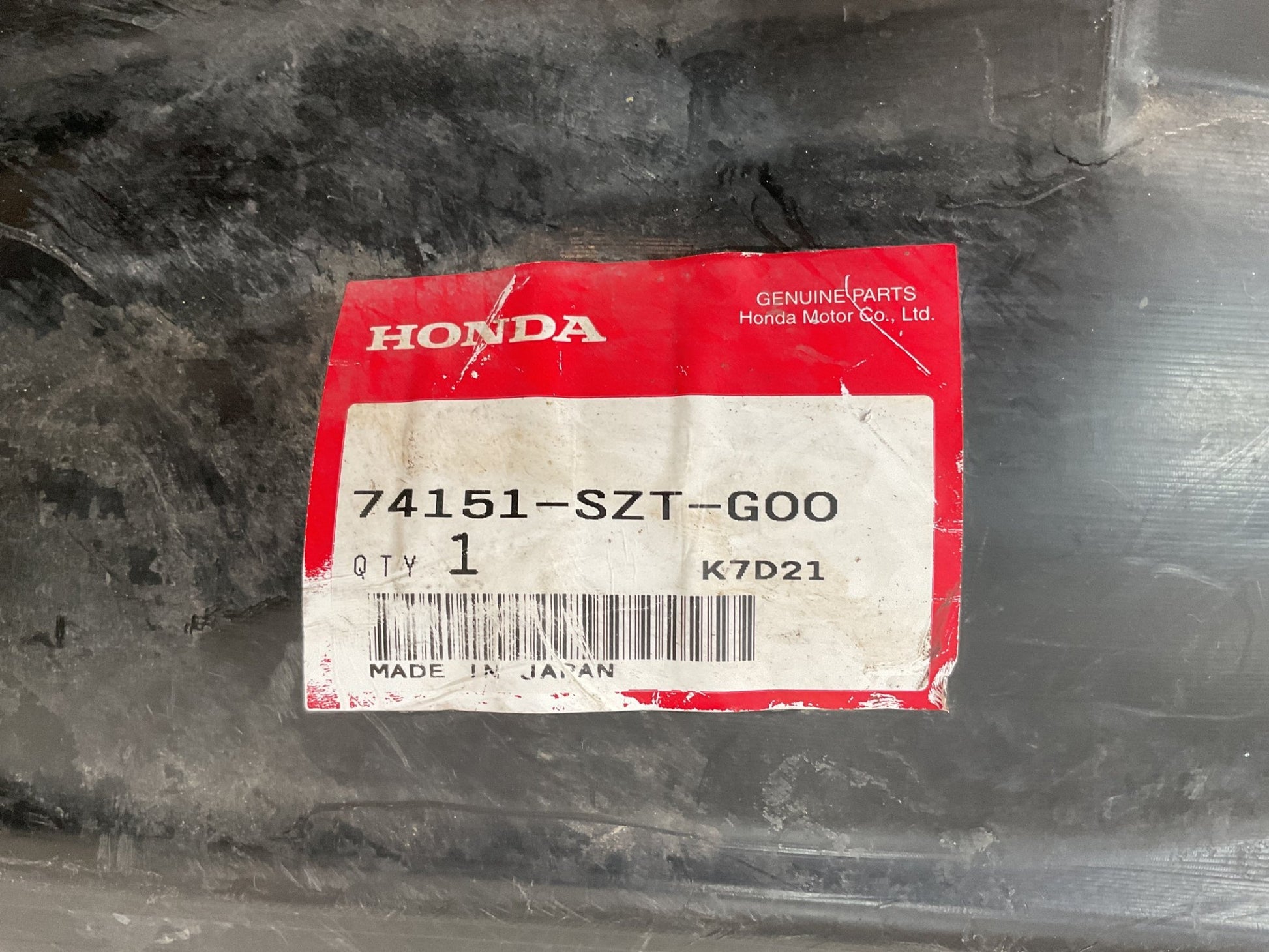 Paso Rueda del izq Honda CR - Z 2010 - 2016 - 74151SZTG00