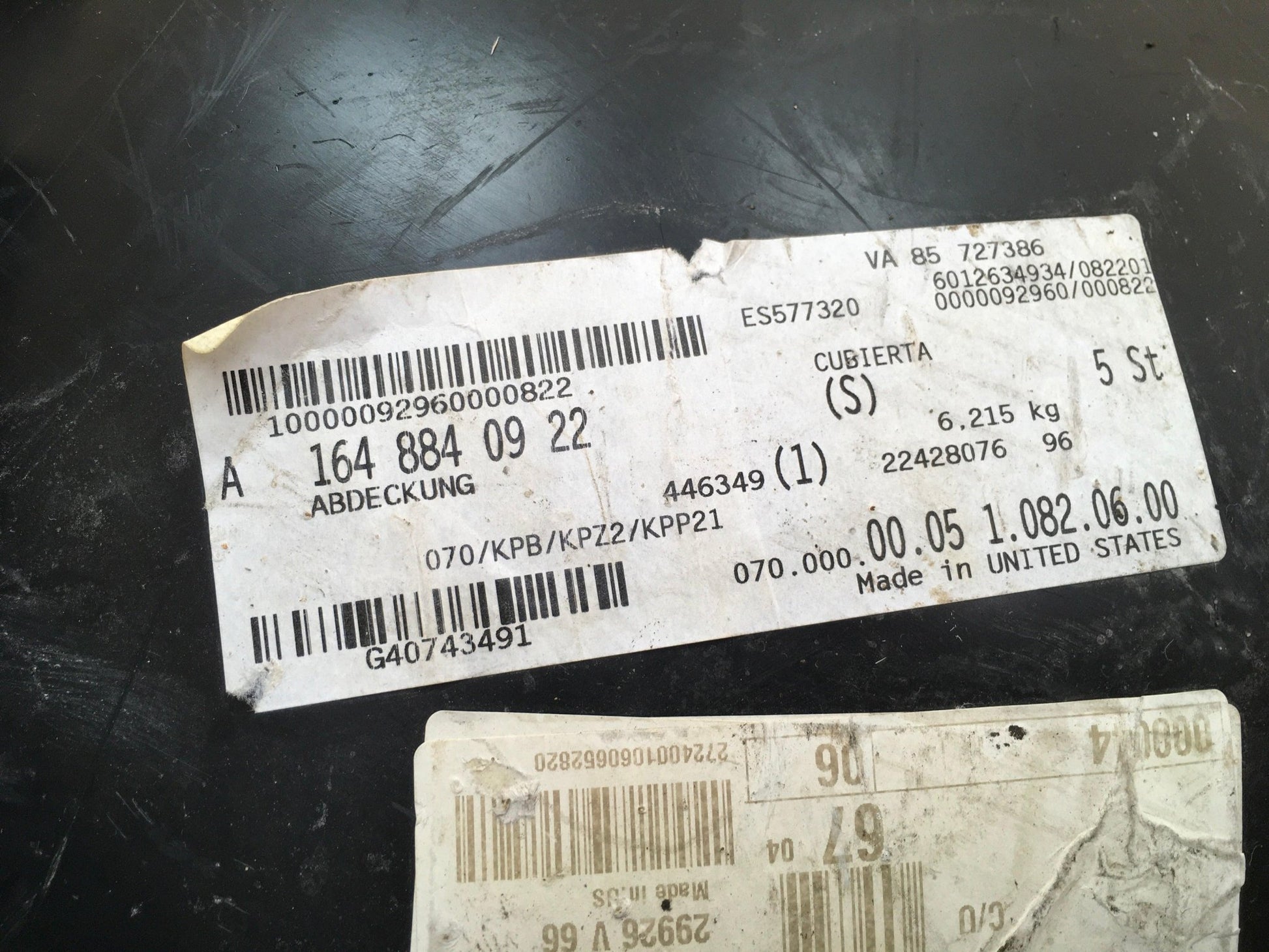 Paso rueda del izq Mercedes W164 - A1648840922