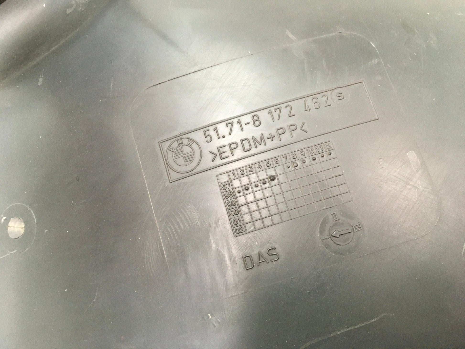 Paso Rueda tra dcho BMW E39 - 51718172462