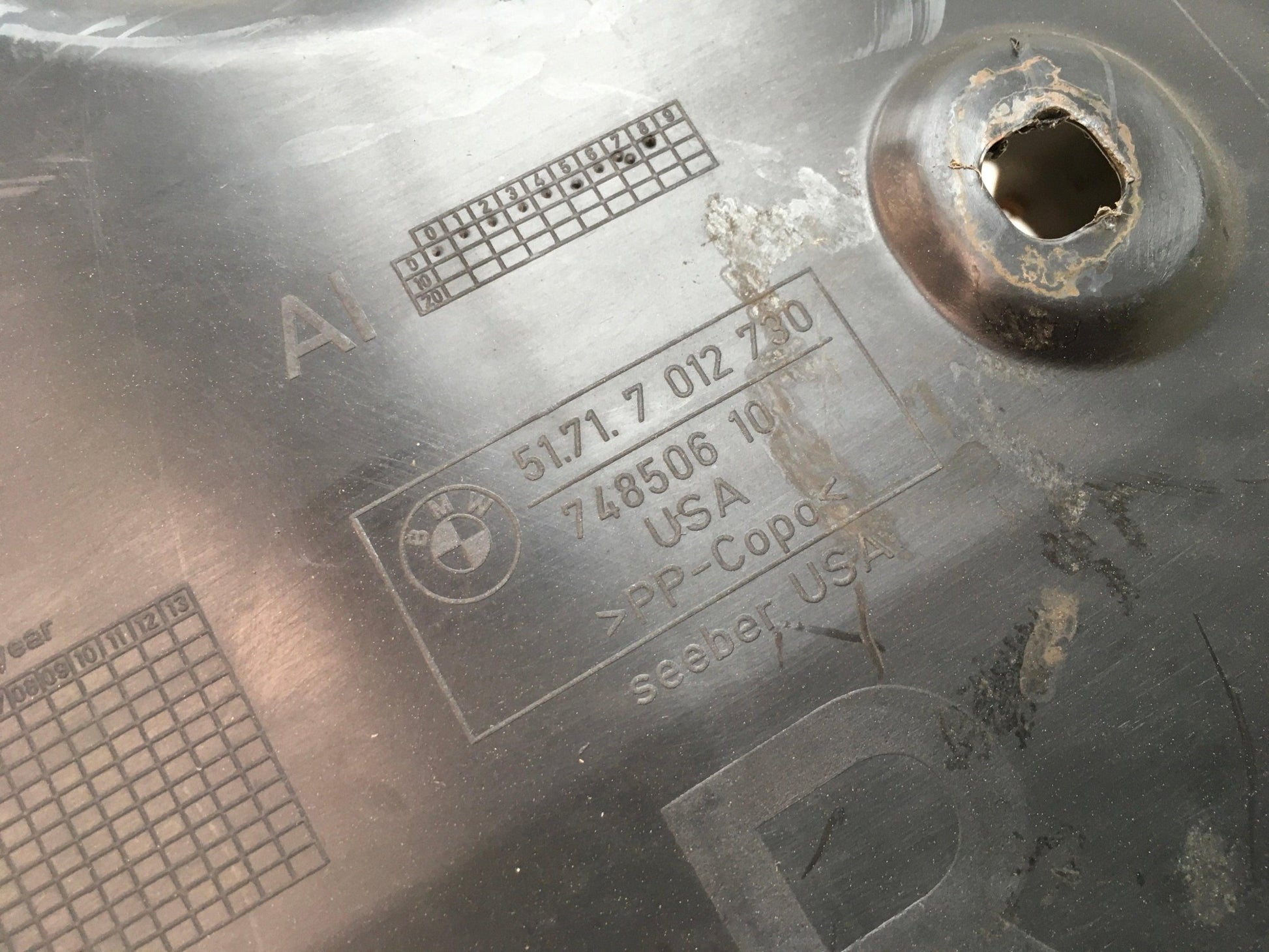 Paso Rueda tra dcho BMW Z4 E85 - 51717012730