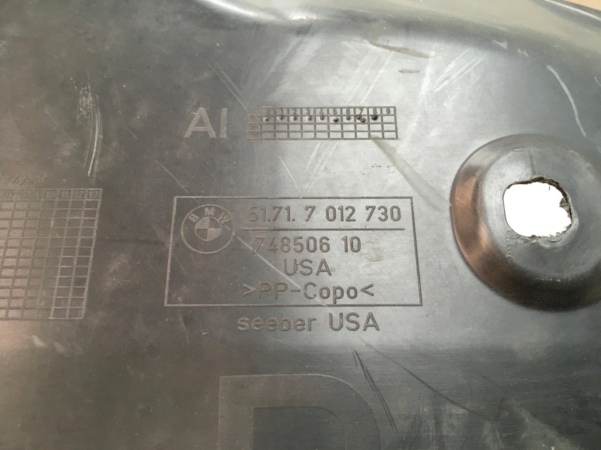 Paso Rueda tra dcho BMW Z4 E85 - 51717012730 _