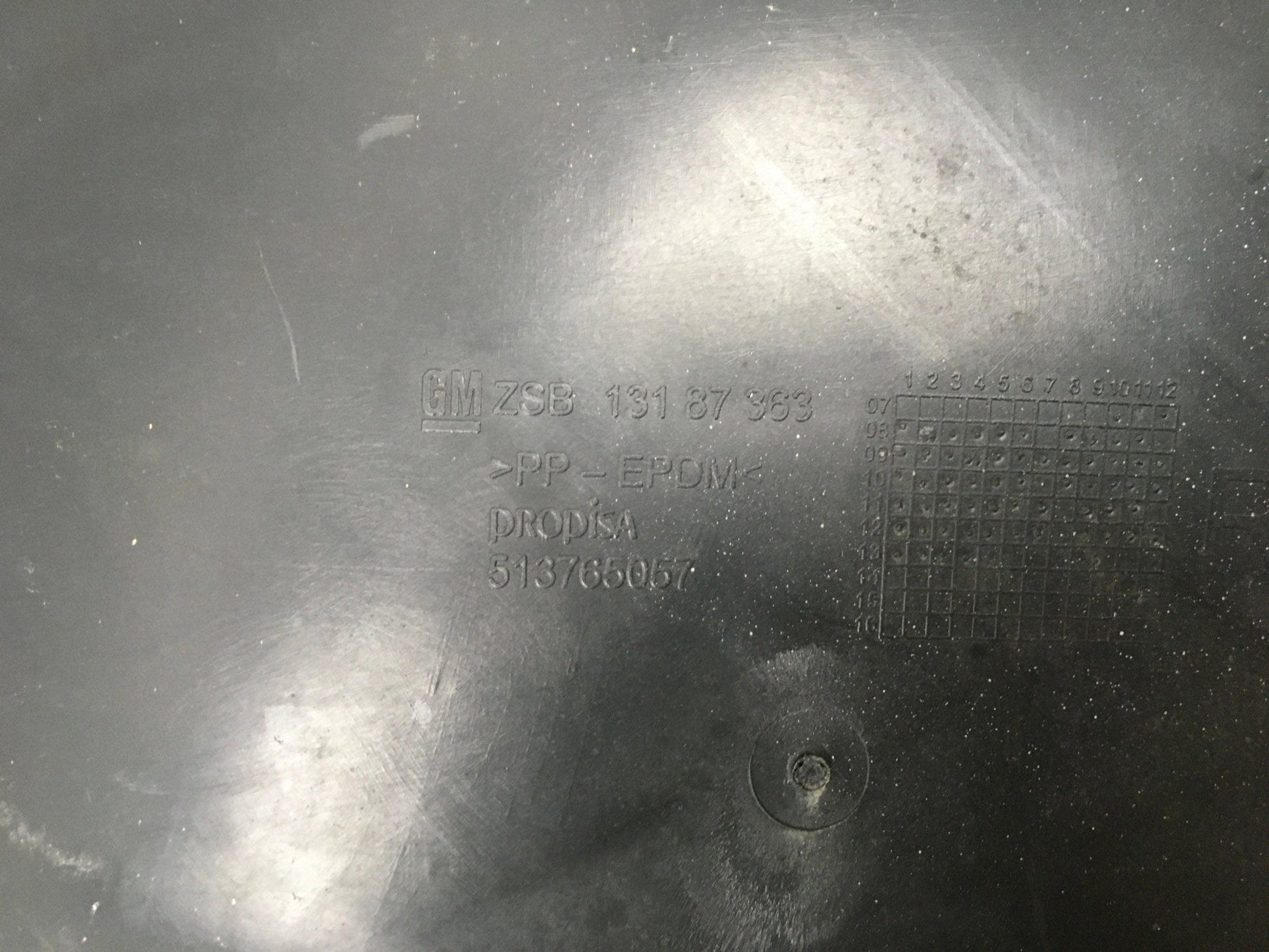 Paso Rueda Tra dcho Opel Corsa D E - 13187363