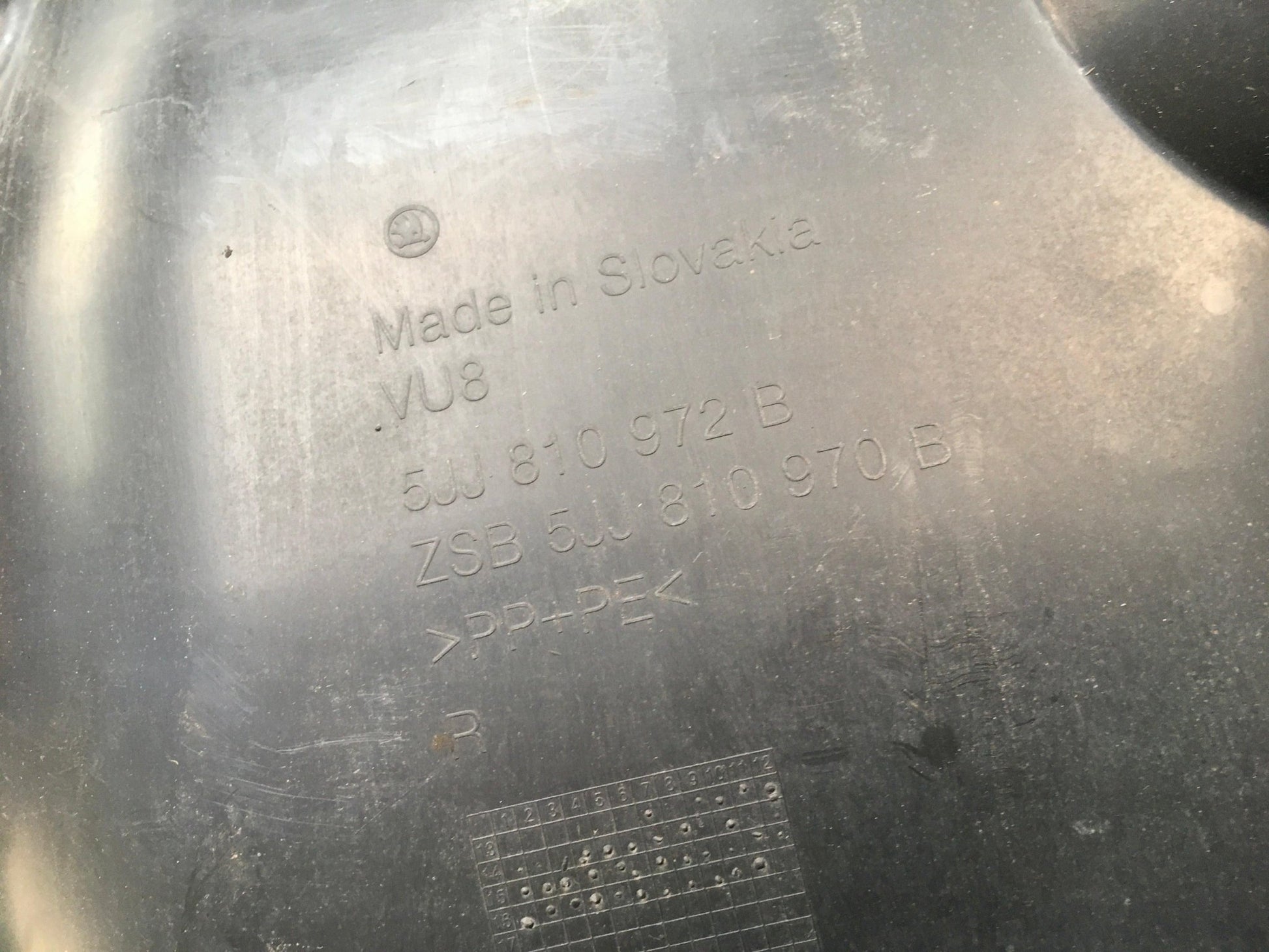 Paso Rueda tra dcho Skoda Rapid Spaceback - 5JJ810972B