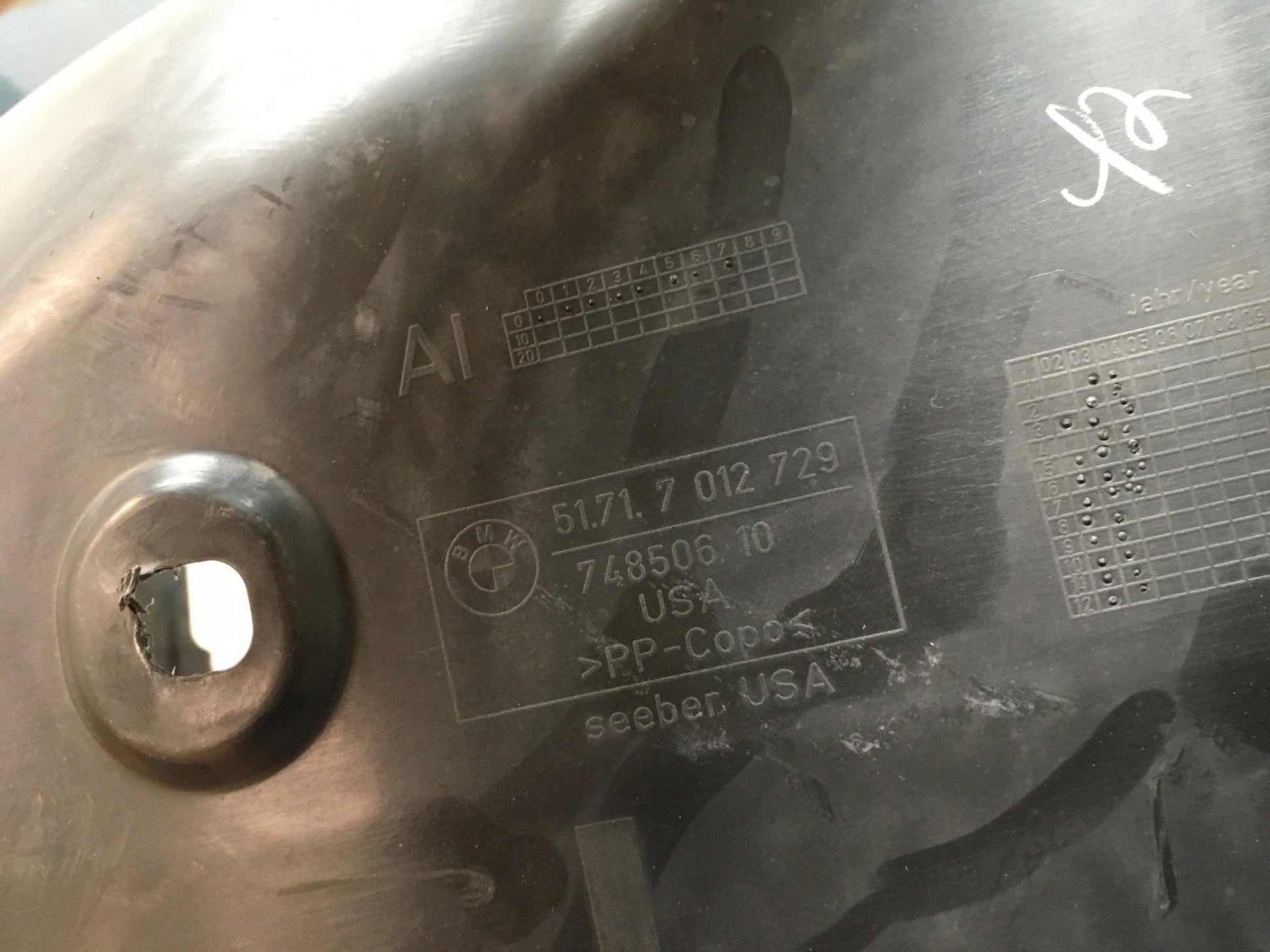 Paso Rueda tra izq BMW Z4 E85 - 51717012729