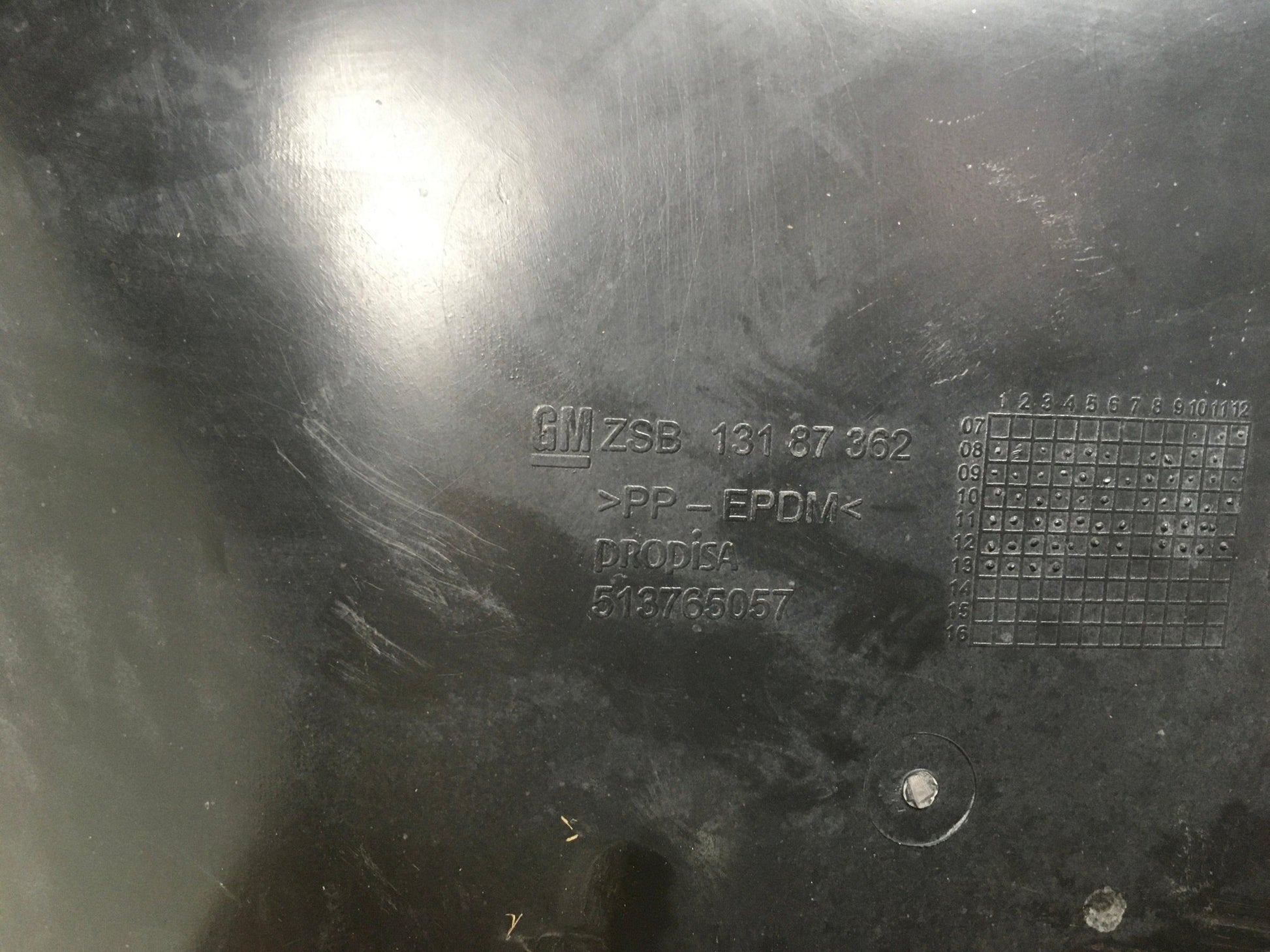 Paso Rueda Tra izq Opel Corsa D E - 13187362