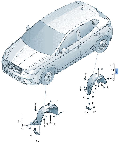 Paso rueda tra izq Seat Arona - 6F9810969D