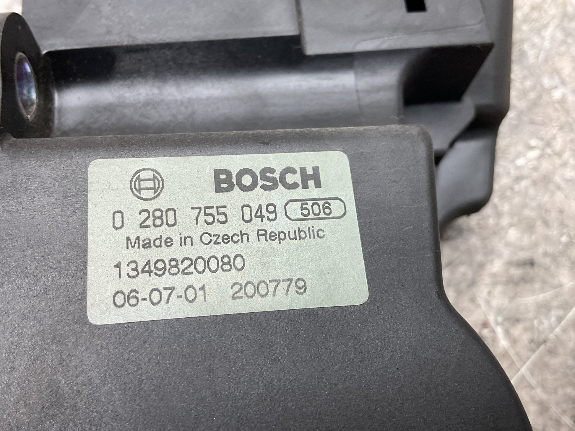 Pedal Acelerador Boxer Jumper Ducato 06 - 13 - 1349820080