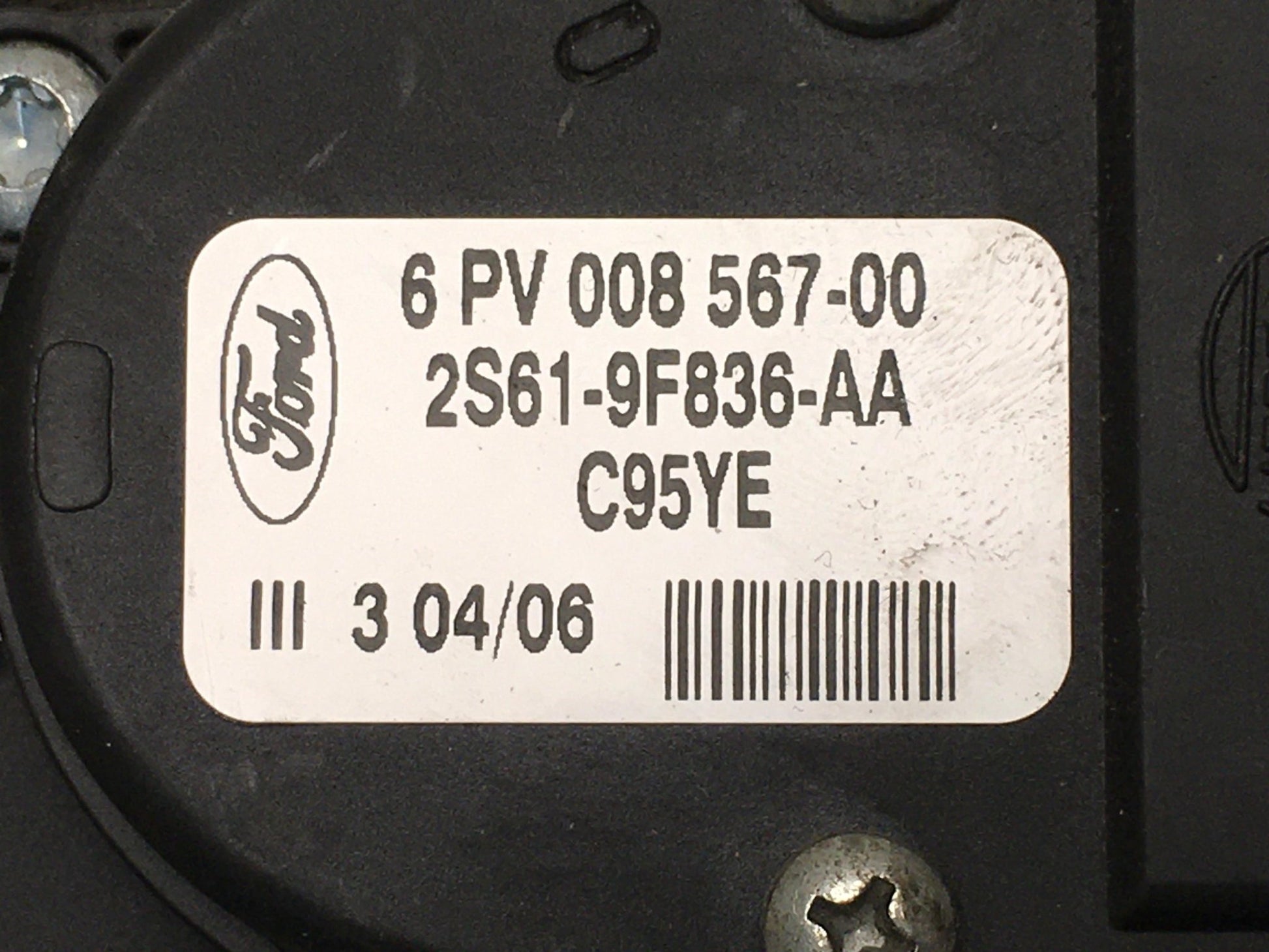 Pedal acelerador Ford Fiesta V / Focus - 2S619F836AA