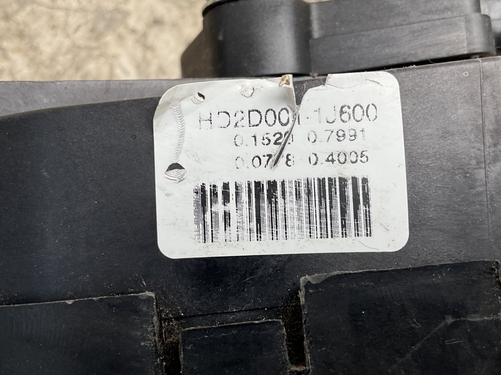 Pedal Acelerador Hyundai i20 08-14 - 327261J500